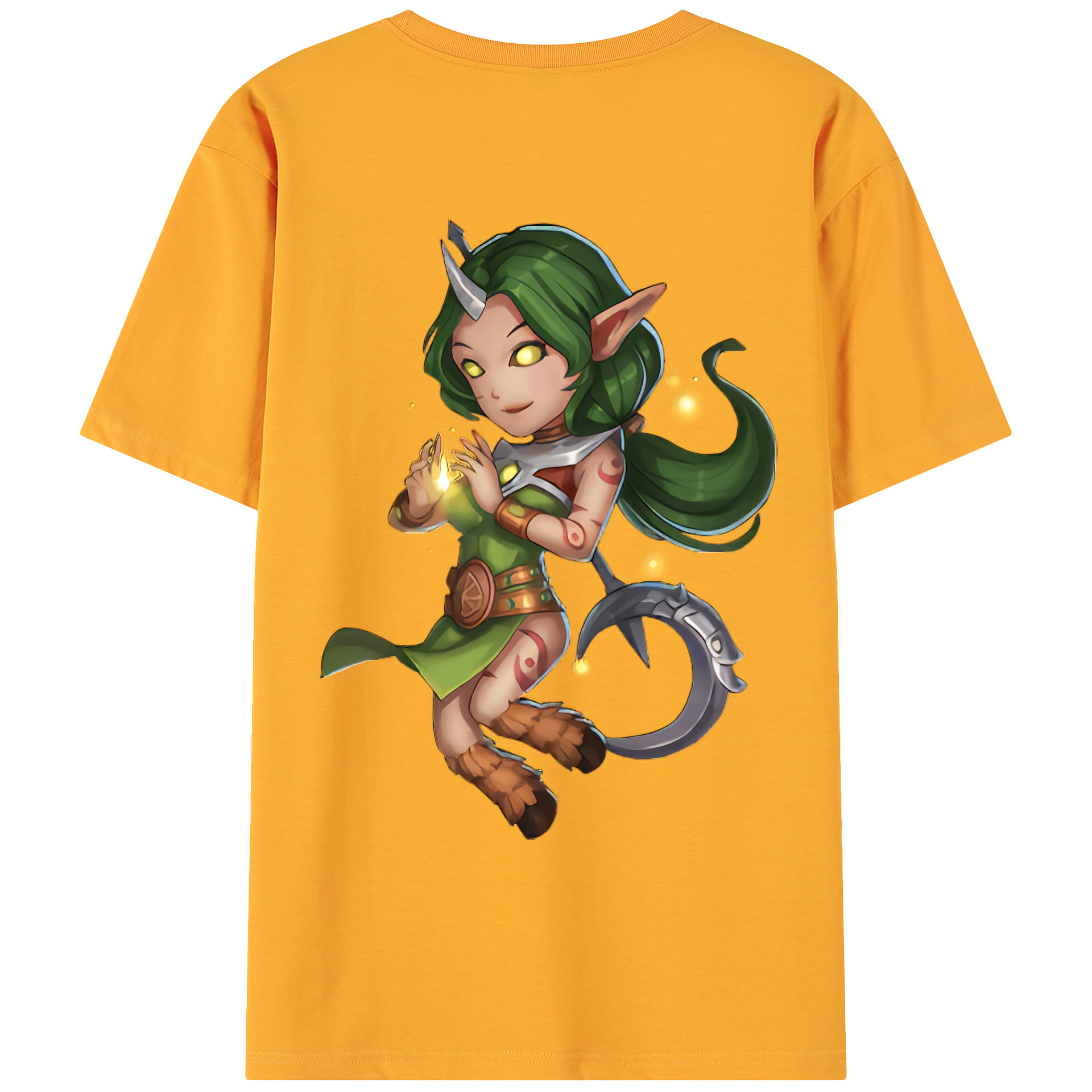 （画像用） リーグ・オブ・レジェンド League of Legends LOL 綿100％ メンズ半袖Tシャツ（バックプリント） 通気性