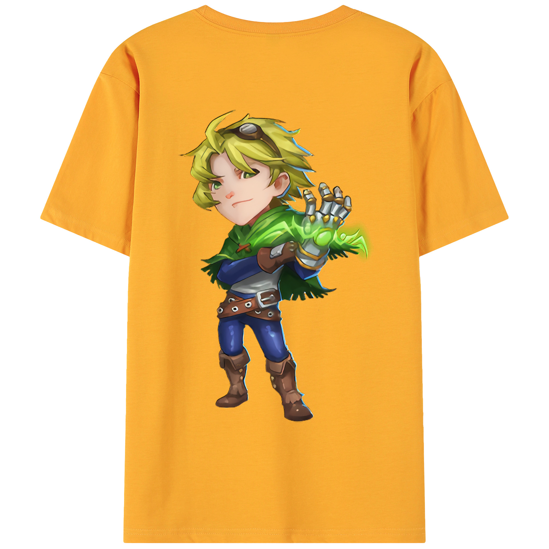 （画像用） リーグ・オブ・レジェンド League of Legends LOL 綿100％ メンズ半袖Tシャツ（バックプリント） 通気性