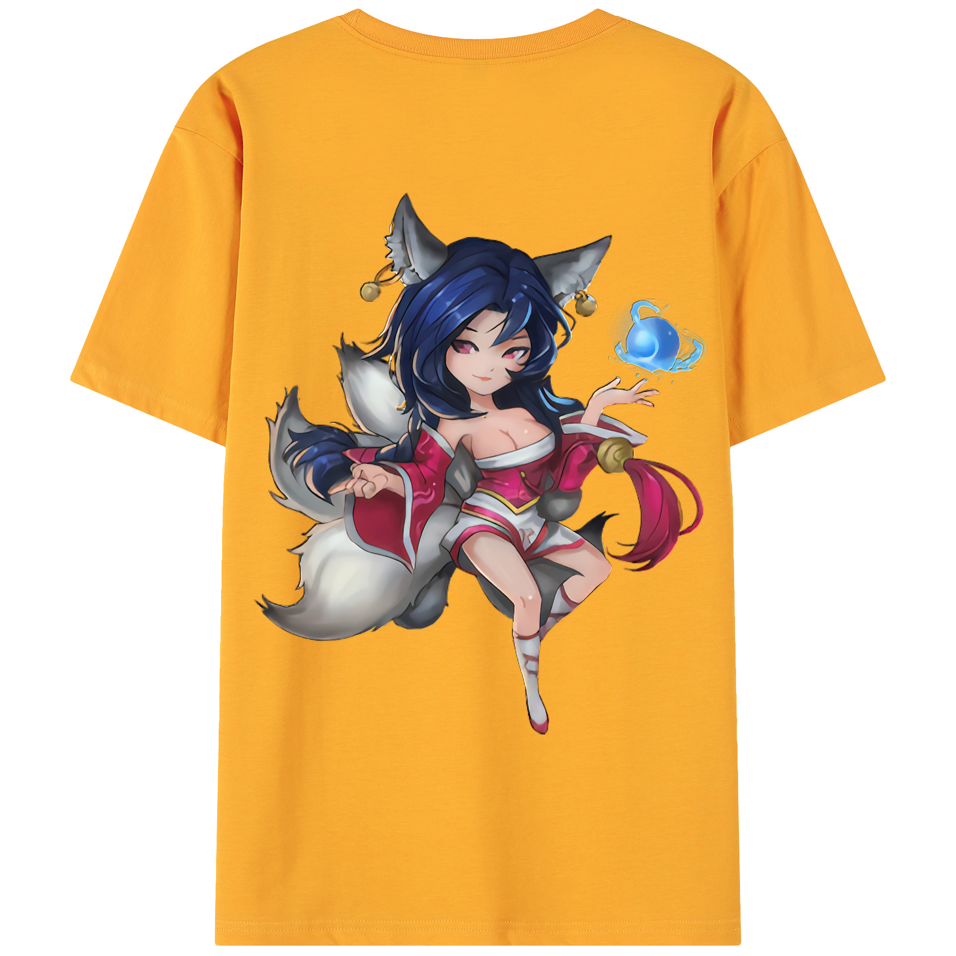 （画像用） リーグ・オブ・レジェンド League of Legends LOL 綿100％ メンズ半袖Tシャツ（バックプリント） 通気性