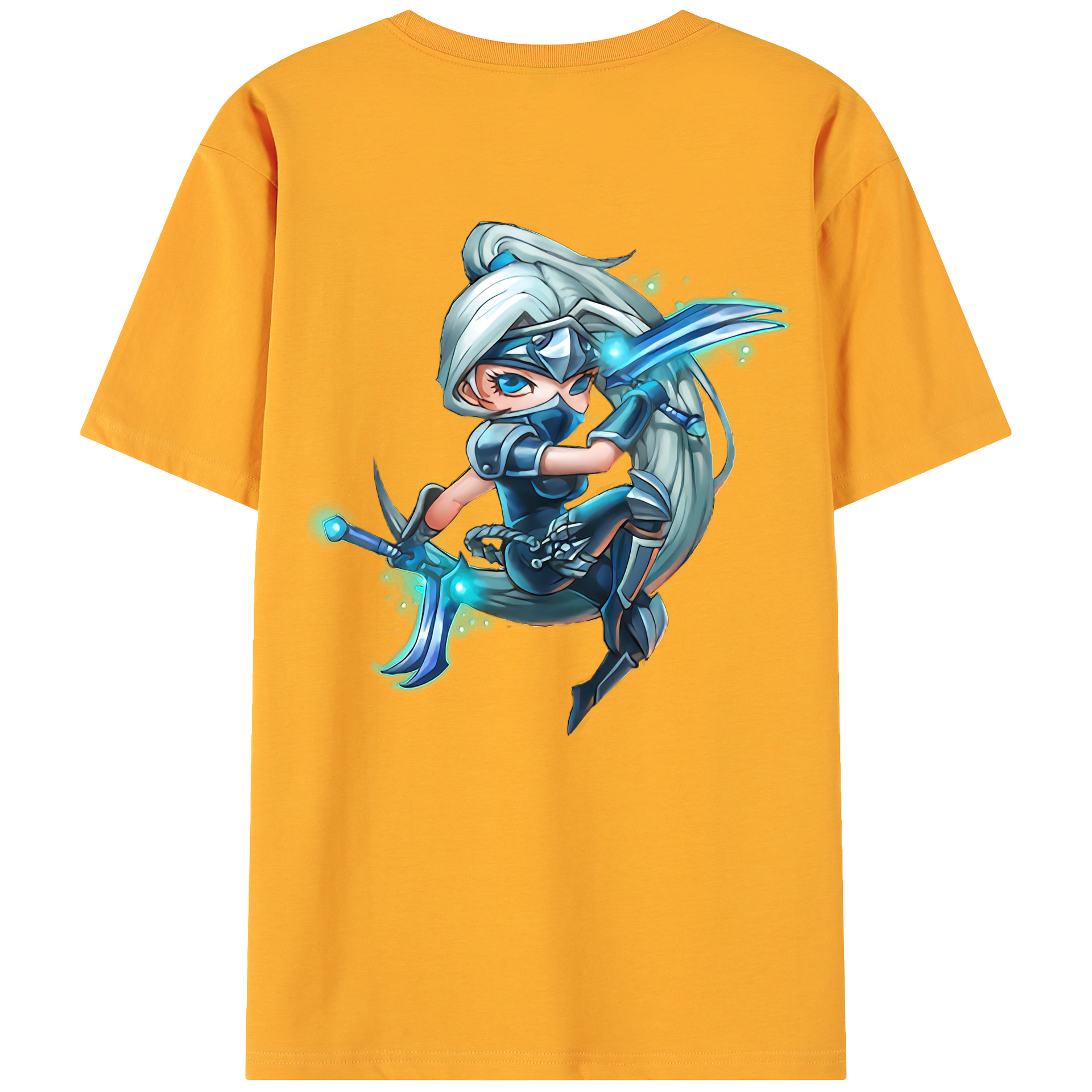 （画像用） リーグ・オブ・レジェンド League of Legends LOL 綿100％ メンズ半袖Tシャツ（バックプリント） 通気性