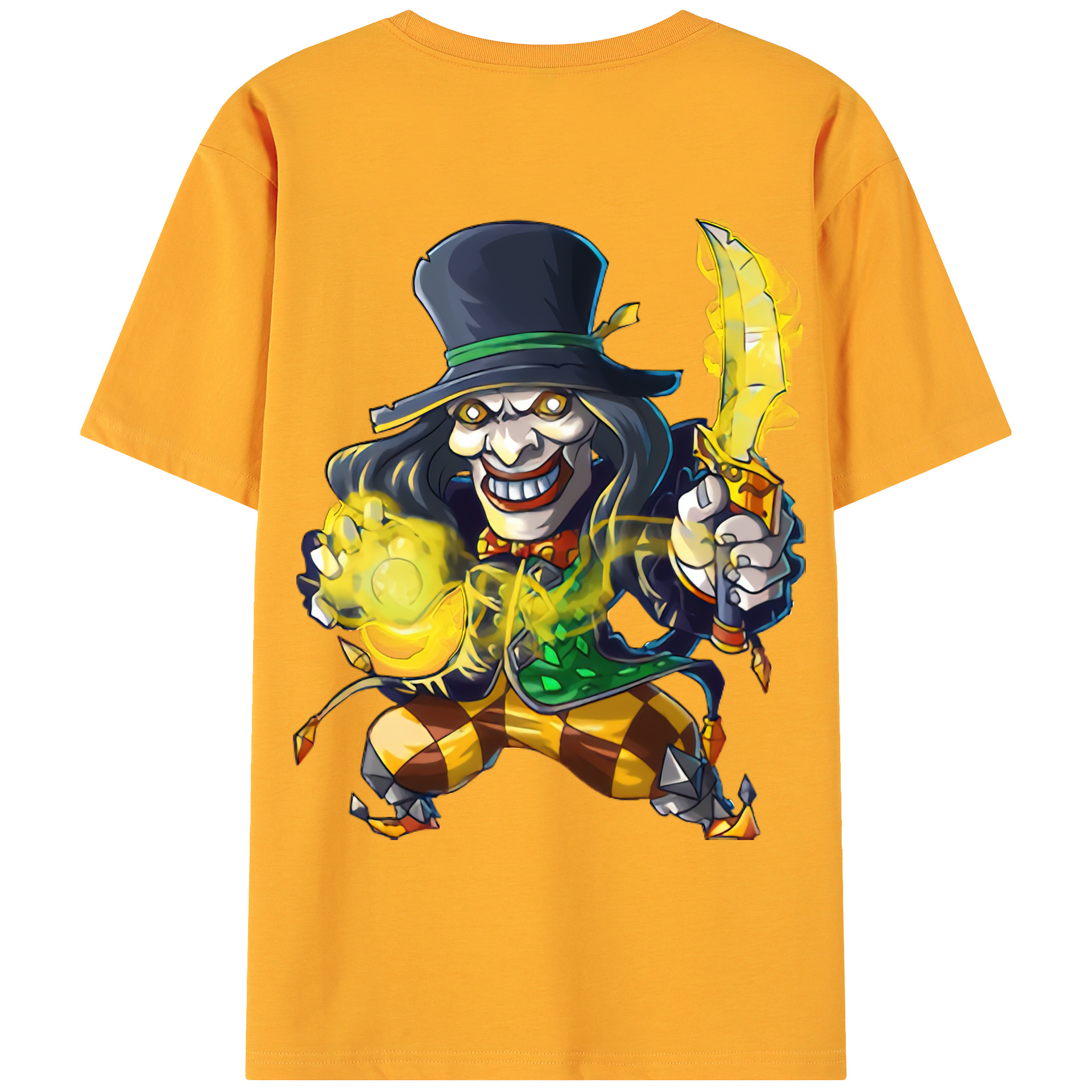 （画像用） リーグ・オブ・レジェンド League of Legends LOL 綿100％ メンズ半袖Tシャツ（バックプリント） 通気性