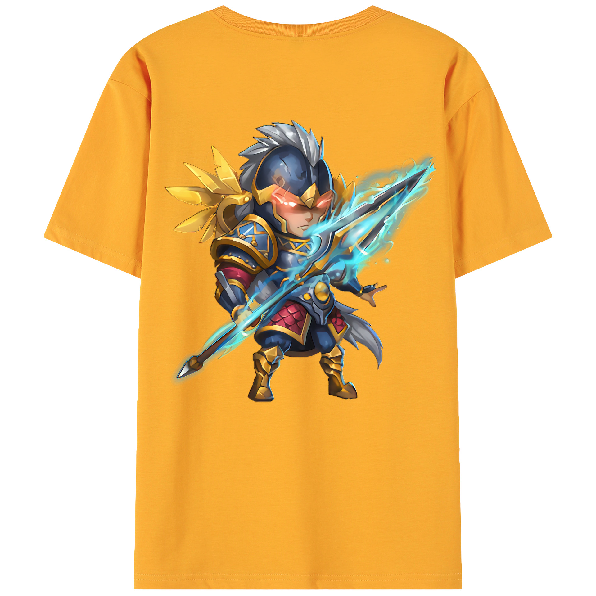 （画像用） リーグ・オブ・レジェンド League of Legends LOL 綿100％ メンズ半袖Tシャツ（バックプリント） 通気性