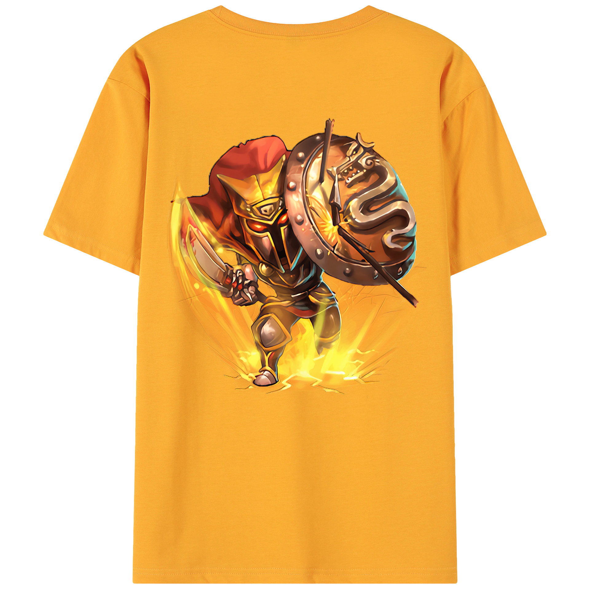 （画像用） リーグ・オブ・レジェンド League of Legends LOL 綿100％ メンズ半袖Tシャツ（バックプリント） 通気性