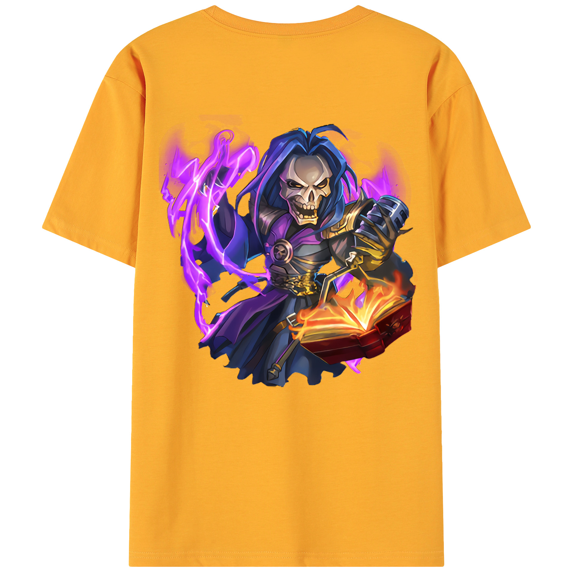 （画像用） リーグ・オブ・レジェンド League of Legends LOL 綿100％ メンズ半袖Tシャツ（バックプリント） 通気性