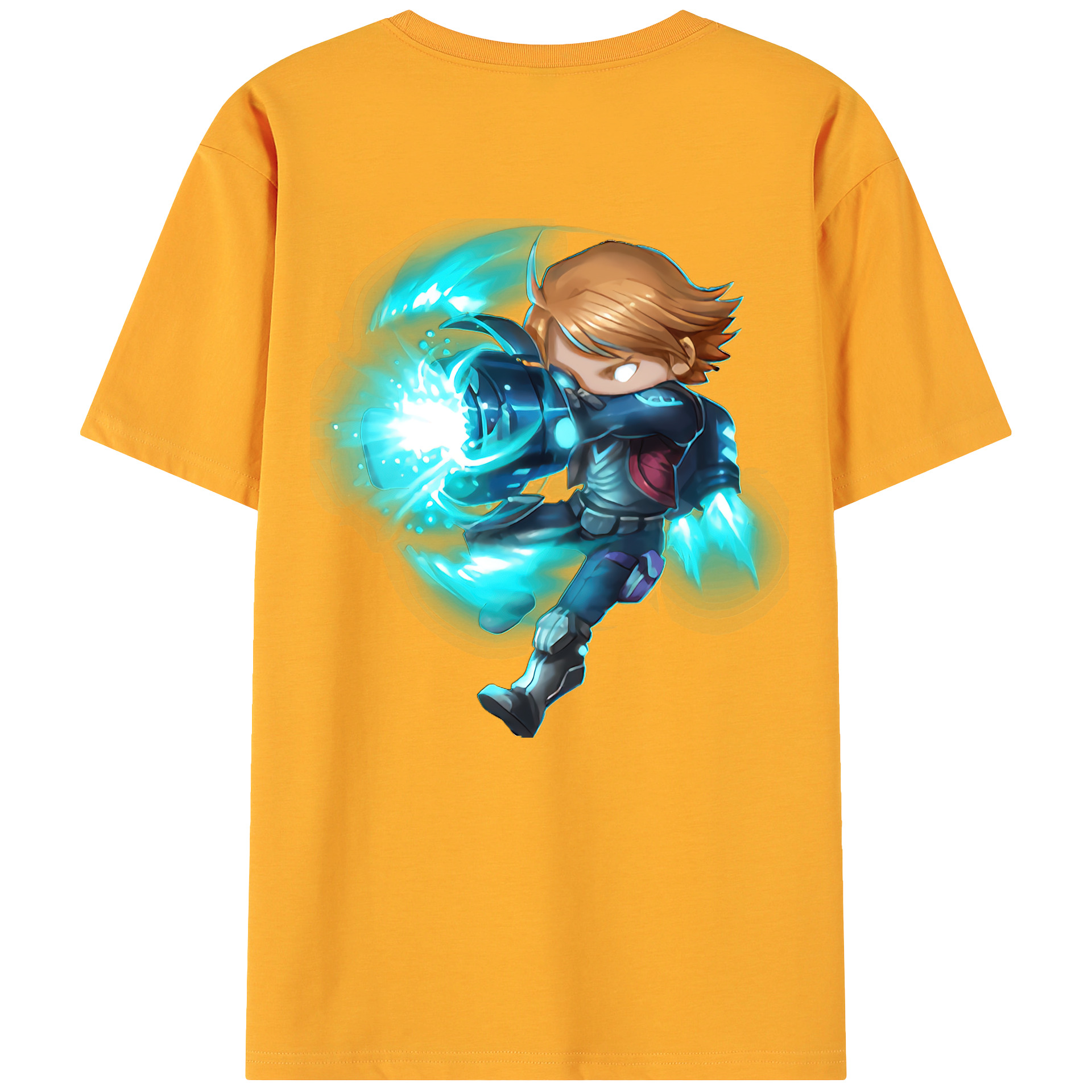 （画像用） リーグ・オブ・レジェンド League of Legends LOL 綿100％ メンズ半袖Tシャツ（バックプリント） 通気性