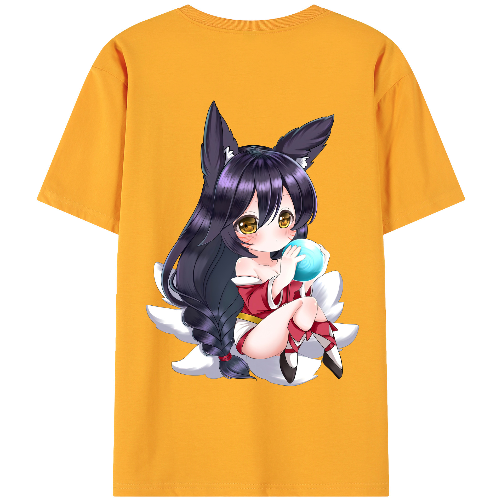 （画像用） リーグ・オブ・レジェンド League of Legends LOL 綿100％ メンズ半袖Tシャツ（バックプリント） 通気性