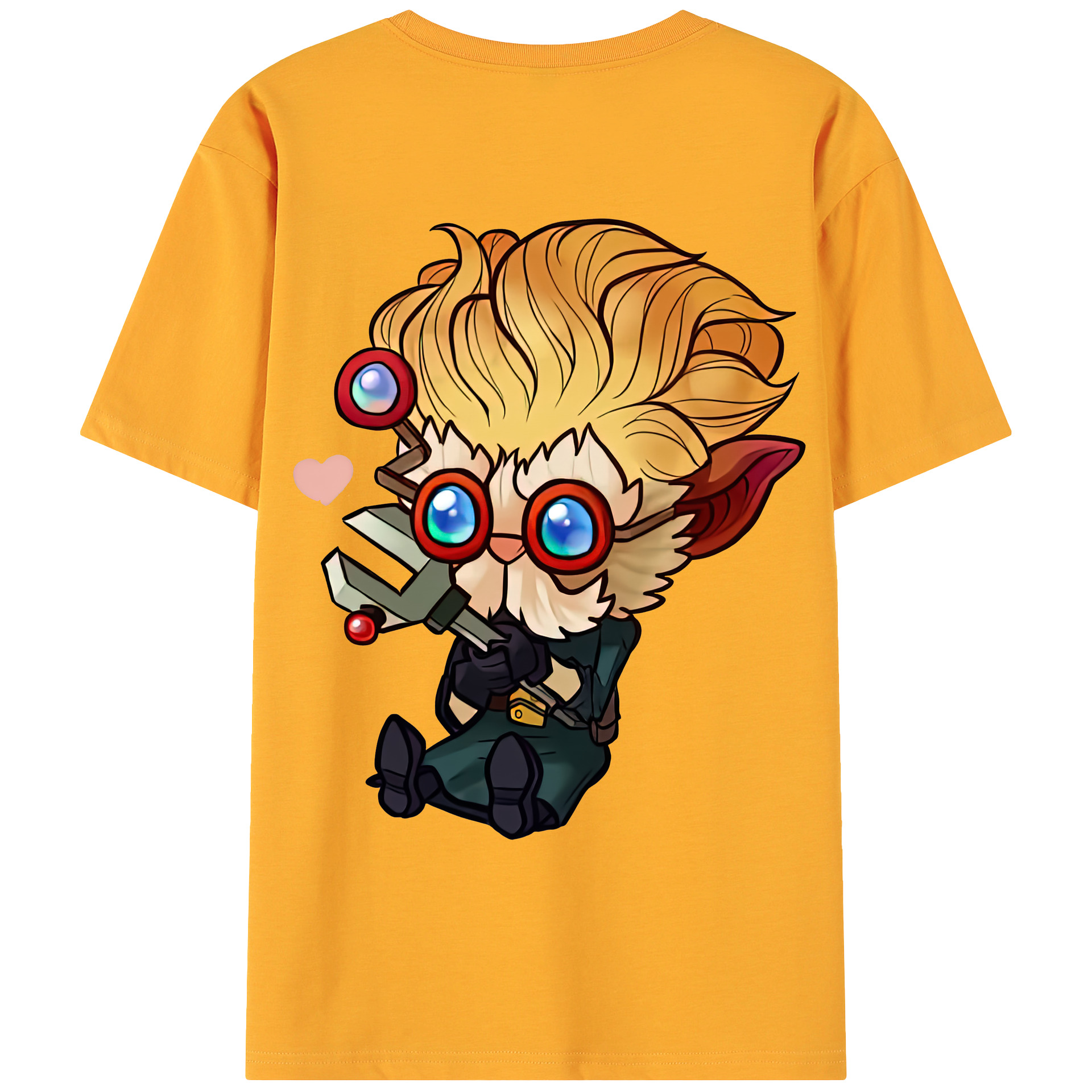 （画像用） リーグ・オブ・レジェンド League of Legends LOL 綿100％ メンズ半袖Tシャツ（バックプリント） 通気性