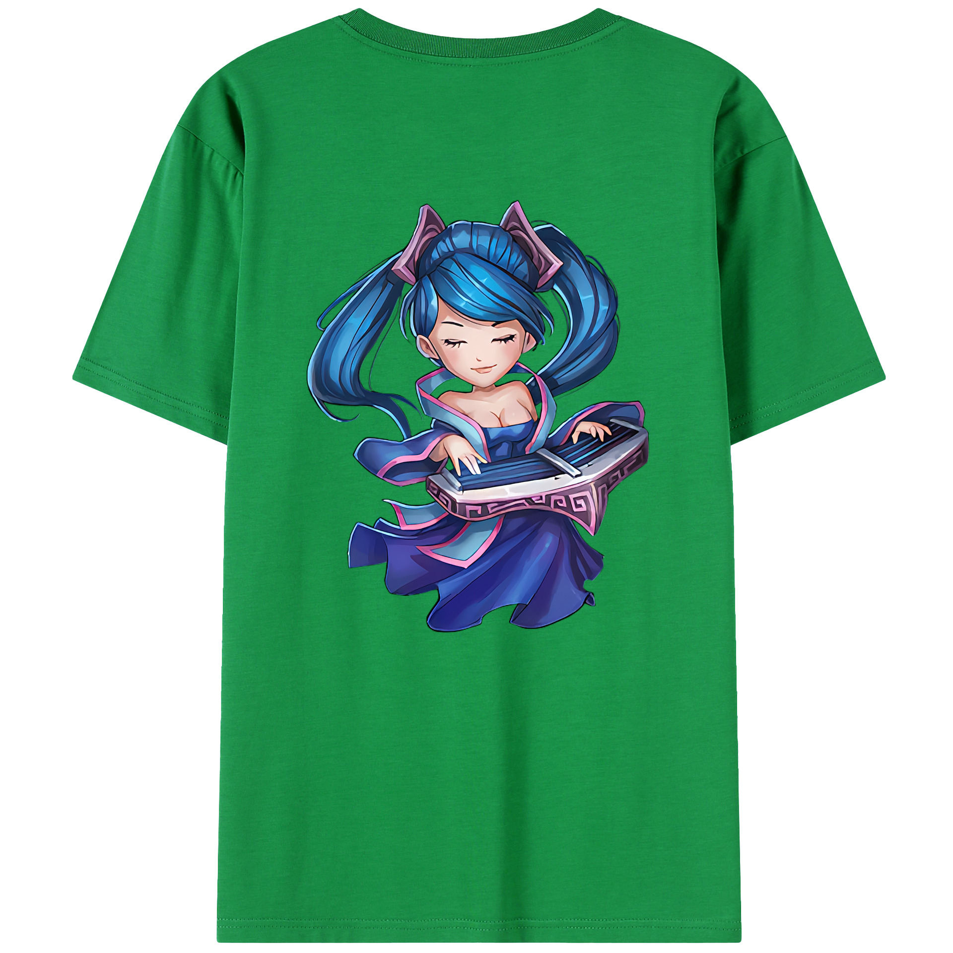 （画像用） リーグ・オブ・レジェンド League of Legends LOL 綿100％ メンズ半袖Tシャツ（バックプリント） 通気性