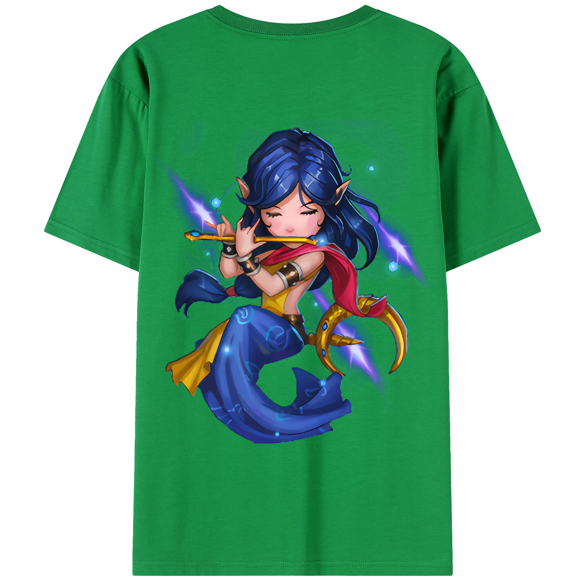 （画像用） リーグ・オブ・レジェンド League of Legends LOL 綿100％ メンズ半袖Tシャツ（バックプリント） 通気性