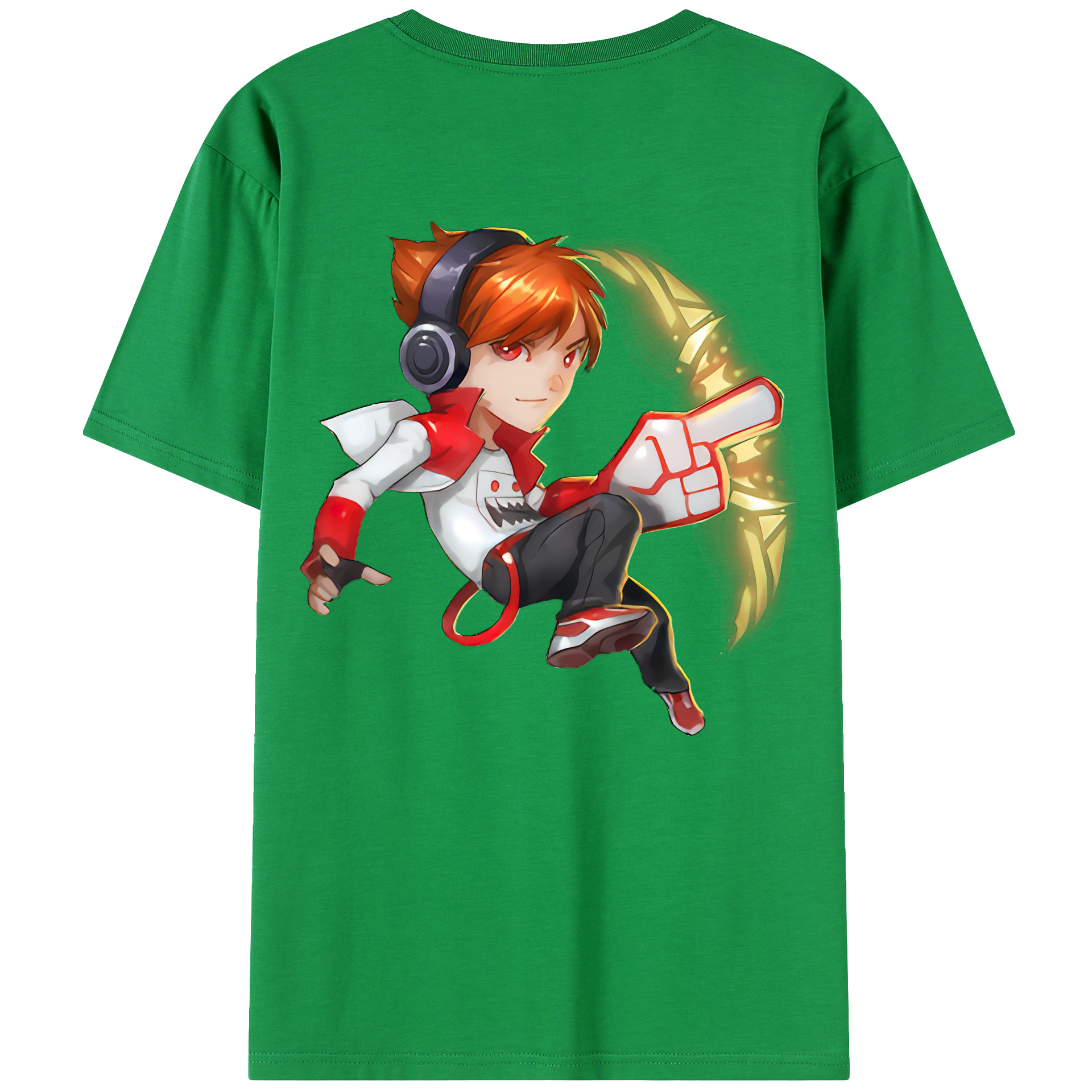 （画像用） リーグ・オブ・レジェンド League of Legends LOL 綿100％ メンズ半袖Tシャツ（バックプリント） 通気性
