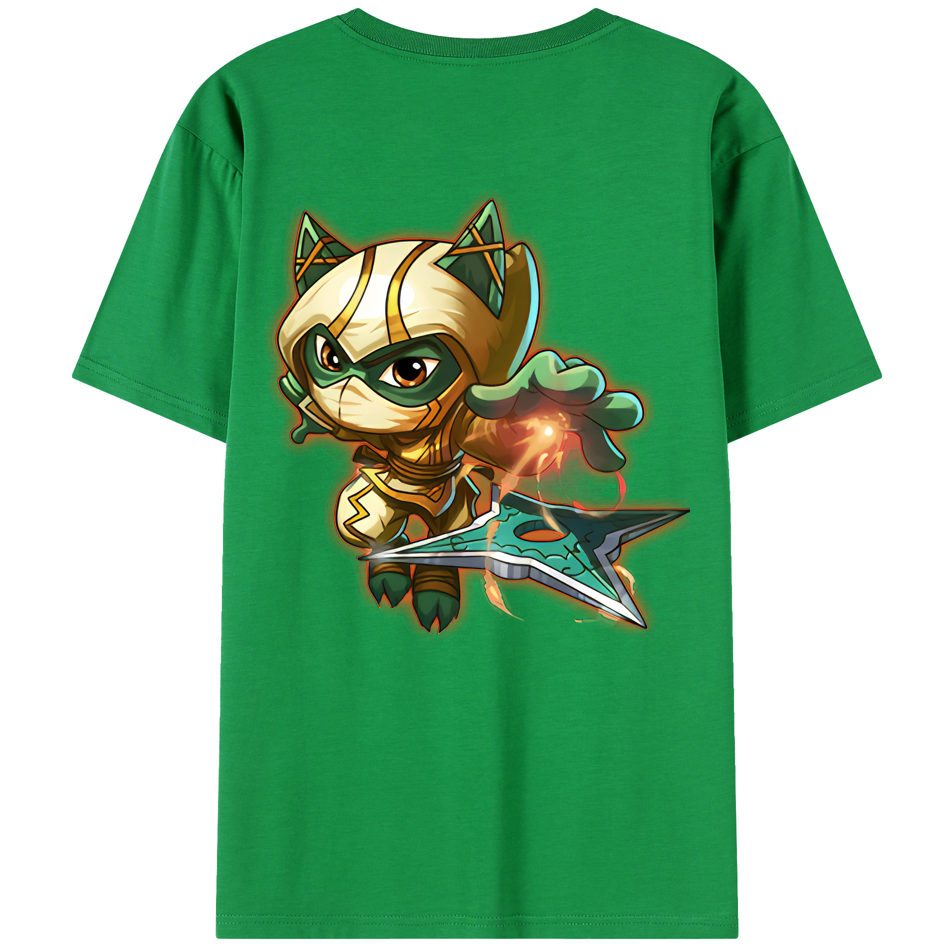（画像用） リーグ・オブ・レジェンド League of Legends LOL 綿100％ メンズ半袖Tシャツ（バックプリント） 通気性