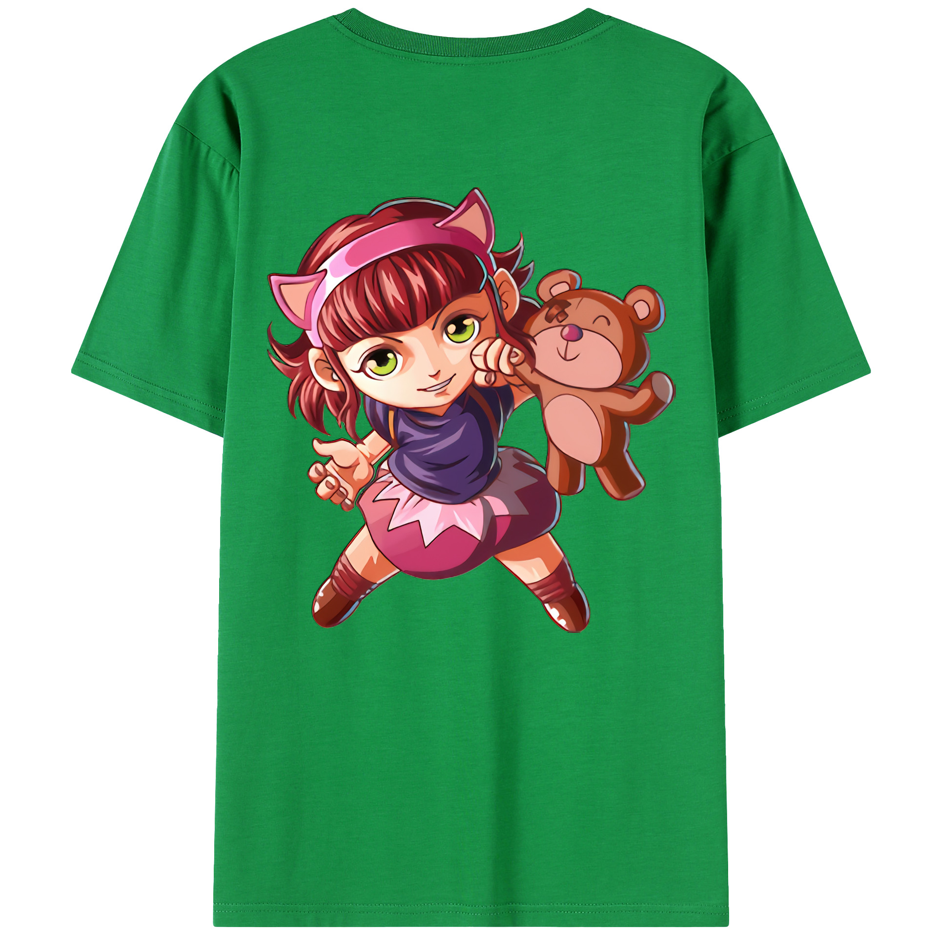 （画像用） リーグ・オブ・レジェンド League of Legends LOL 綿100％ メンズ半袖Tシャツ（バックプリント） 通気性
