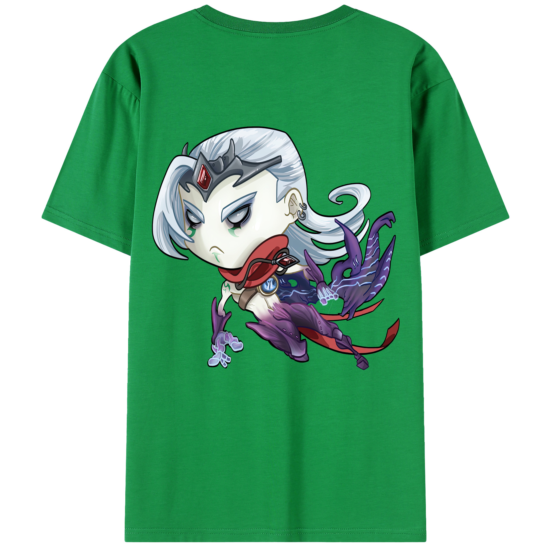 リーグ・オブ・レジェンド League of Legends LOL 綿100％ メンズ半袖Tシャツ（バックプリント） 通気性