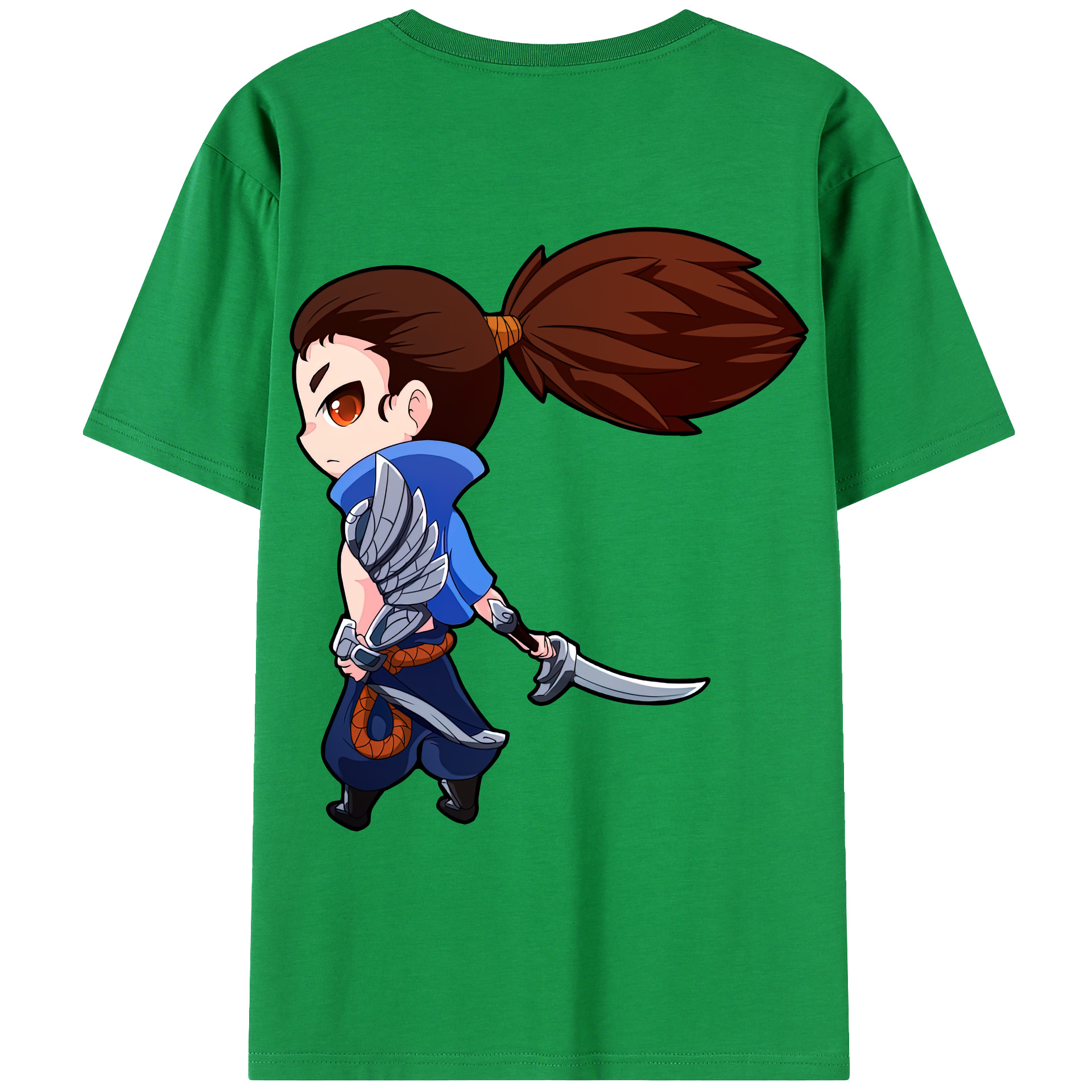 リーグ・オブ・レジェンド League of Legends LOL 綿100％ メンズ半袖Tシャツ（バックプリント） 通気性