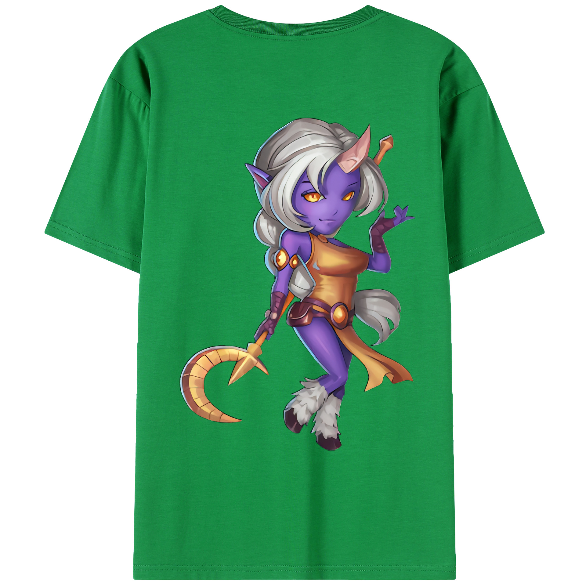 （画像用） リーグ・オブ・レジェンド League of Legends LOL 綿100％ メンズ半袖Tシャツ（バックプリント） 通気性