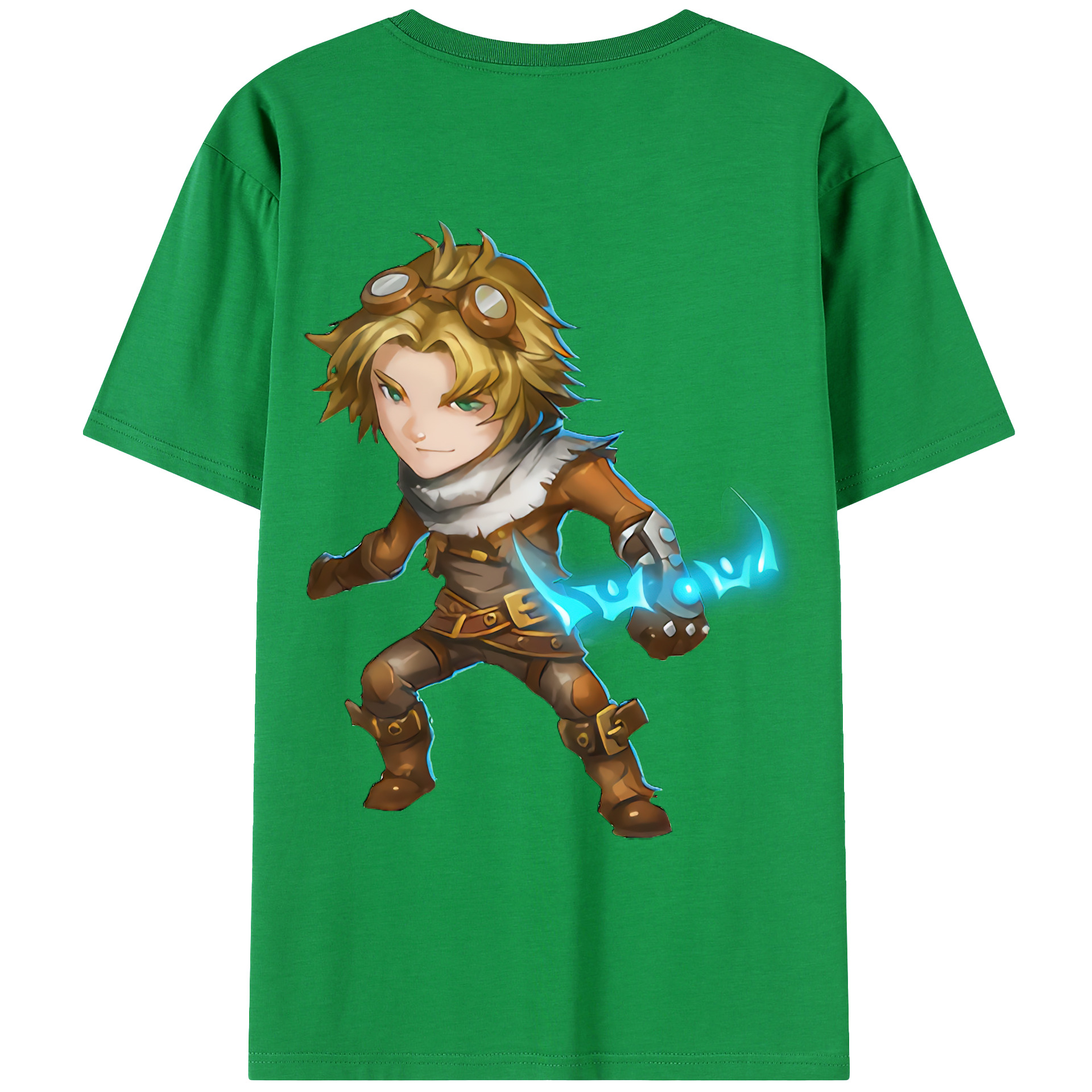（画像用） リーグ・オブ・レジェンド League of Legends LOL 綿100％ メンズ半袖Tシャツ（バックプリント） 通気性