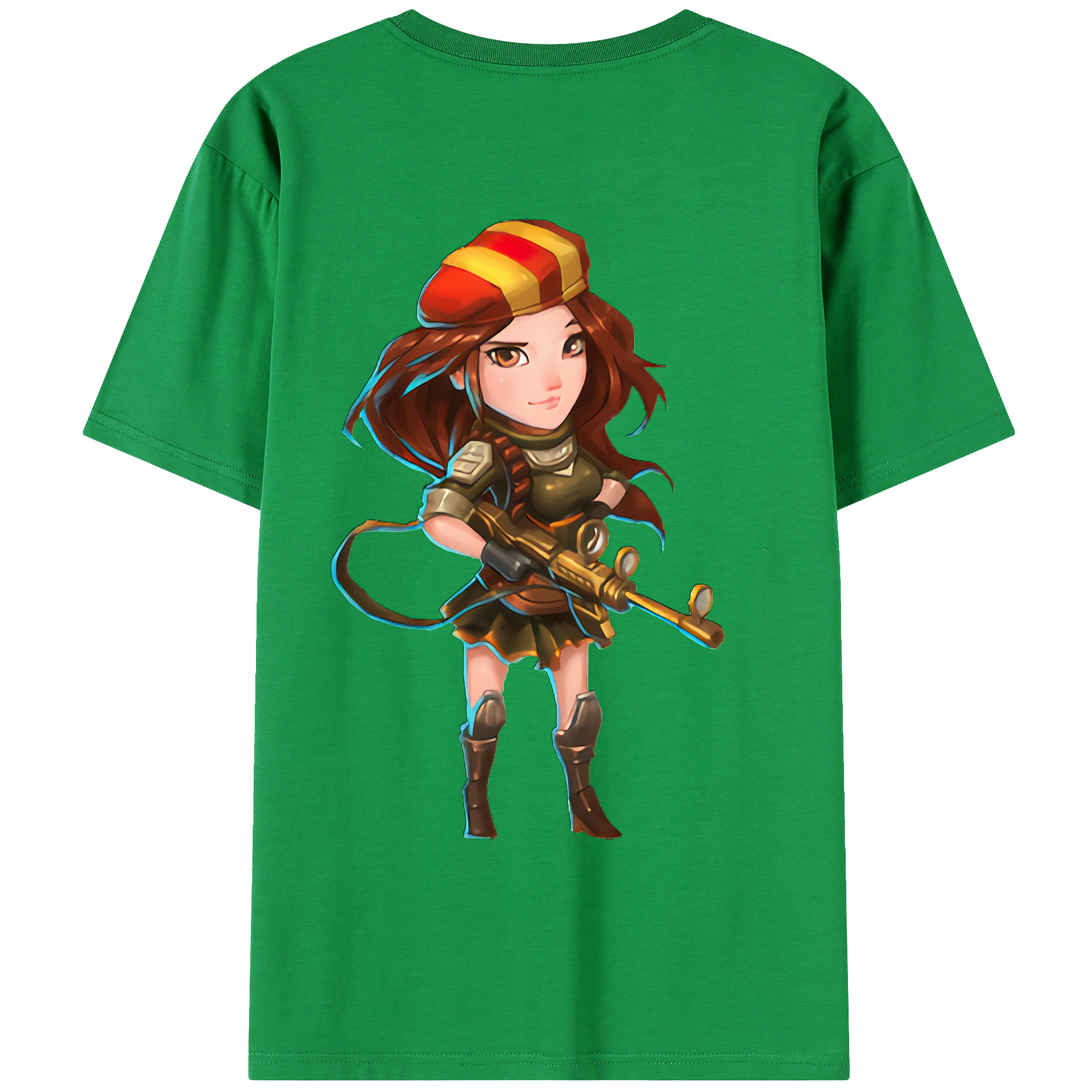 （画像用） リーグ・オブ・レジェンド League of Legends LOL 綿100％ メンズ半袖Tシャツ（バックプリント） 通気性