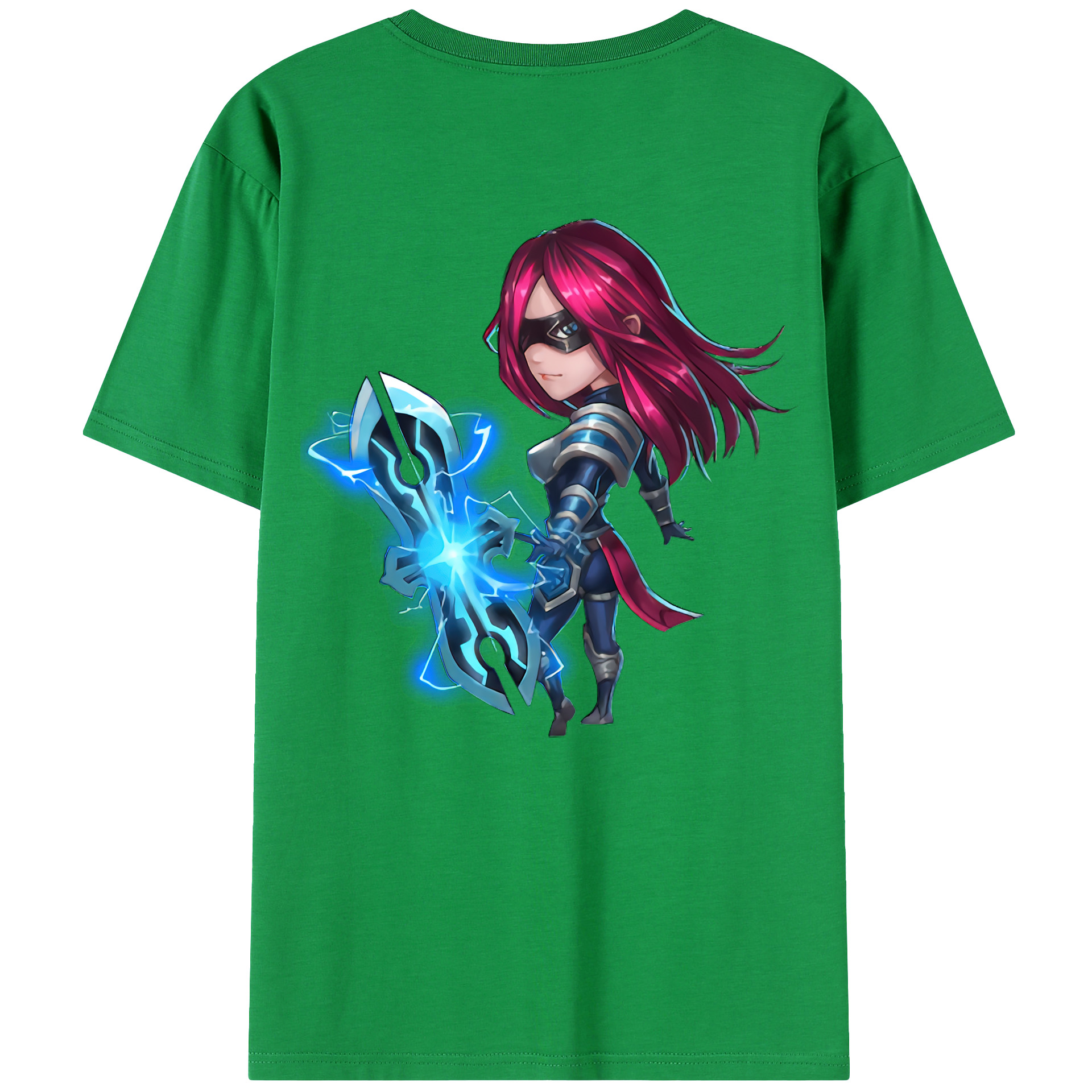 （画像用） リーグ・オブ・レジェンド League of Legends LOL 綿100％ メンズ半袖Tシャツ（バックプリント） 通気性