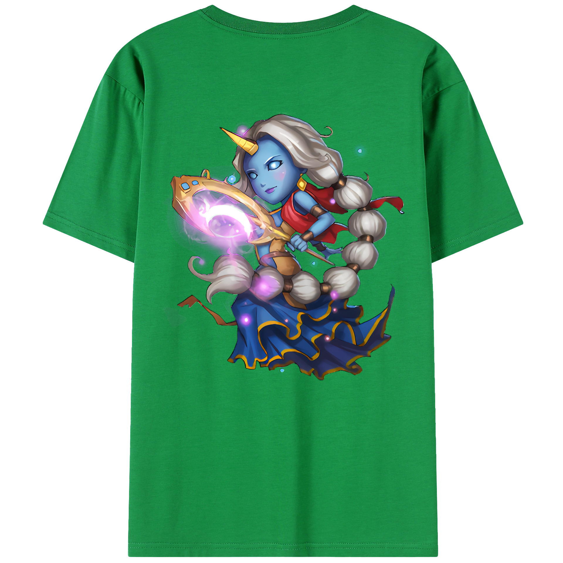 （画像用） リーグ・オブ・レジェンド League of Legends LOL 綿100％ メンズ半袖Tシャツ（バックプリント） 通気性