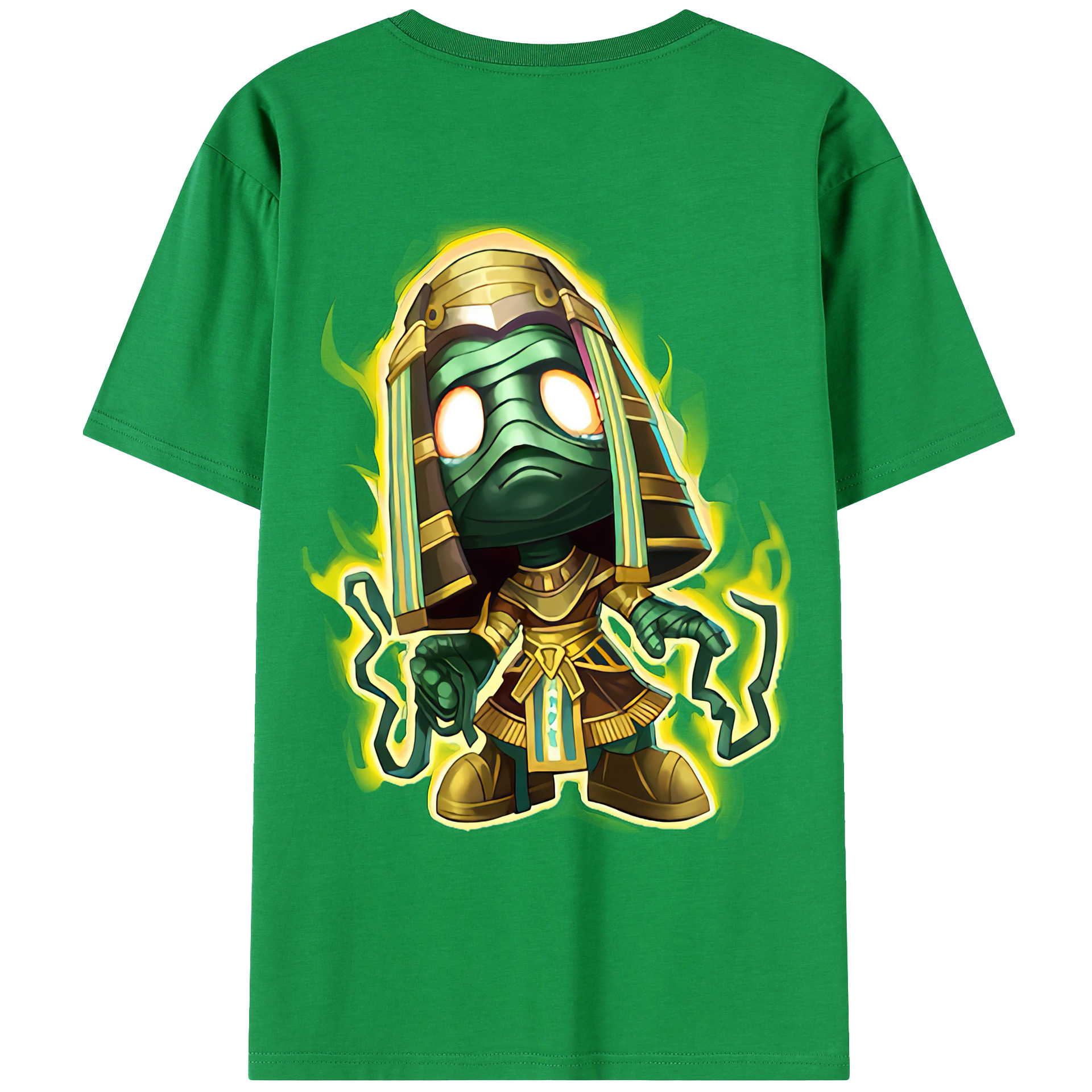 （画像用） リーグ・オブ・レジェンド League of Legends LOL 綿100％ メンズ半袖Tシャツ（バックプリント） 通気性