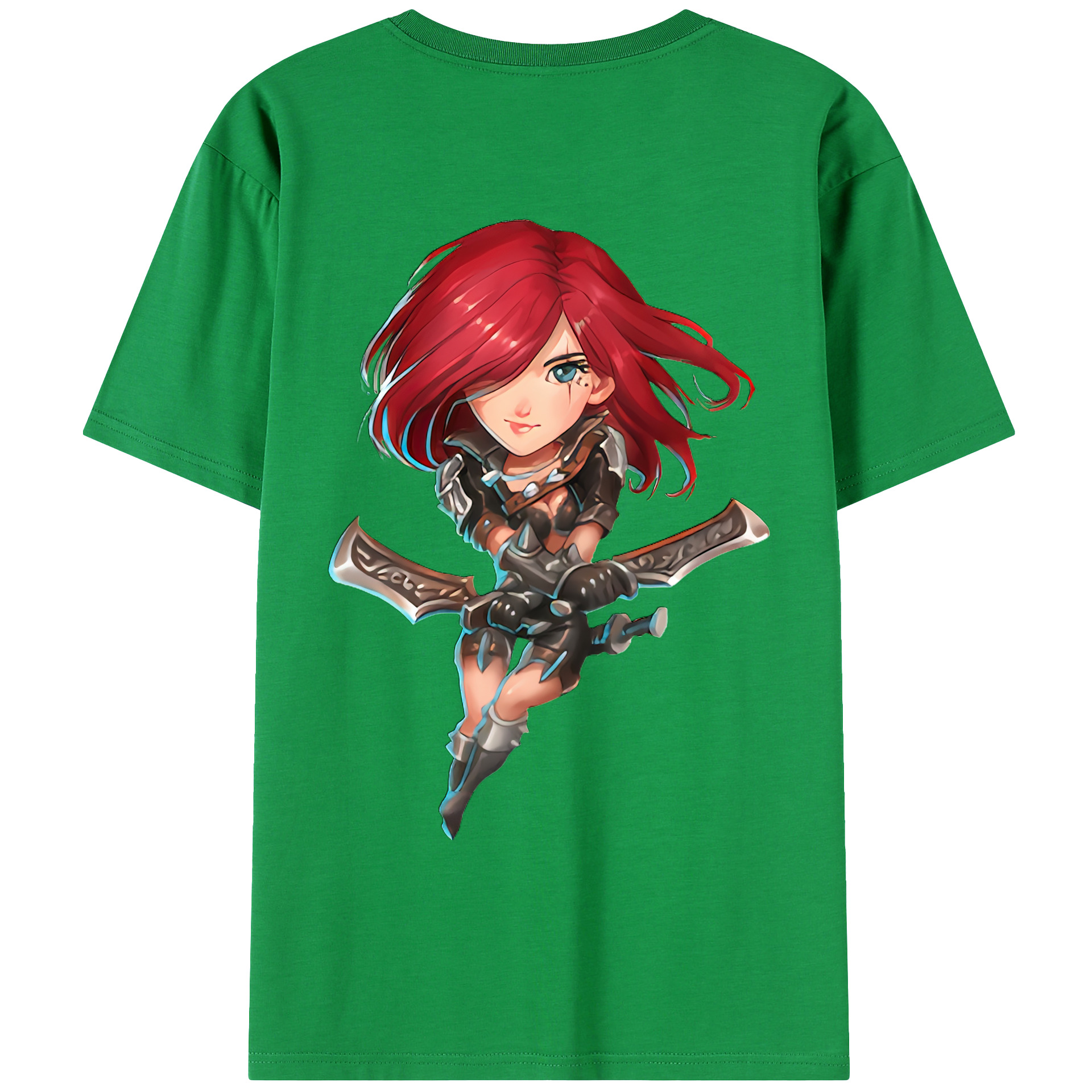 （画像用） リーグ・オブ・レジェンド League of Legends LOL 綿100％ メンズ半袖Tシャツ（バックプリント） 通気性