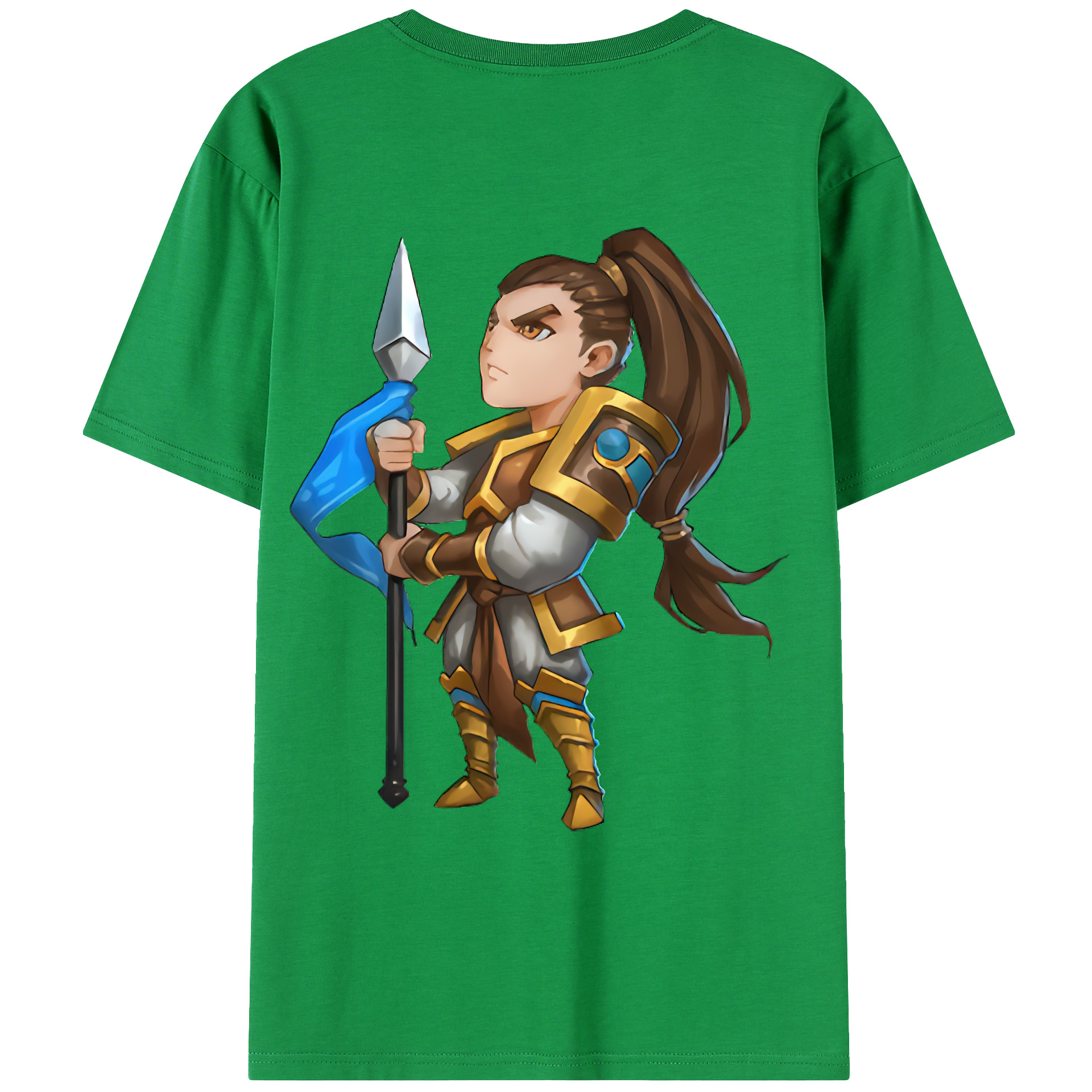 （画像用） リーグ・オブ・レジェンド League of Legends LOL 綿100％ メンズ半袖Tシャツ（バックプリント） 通気性