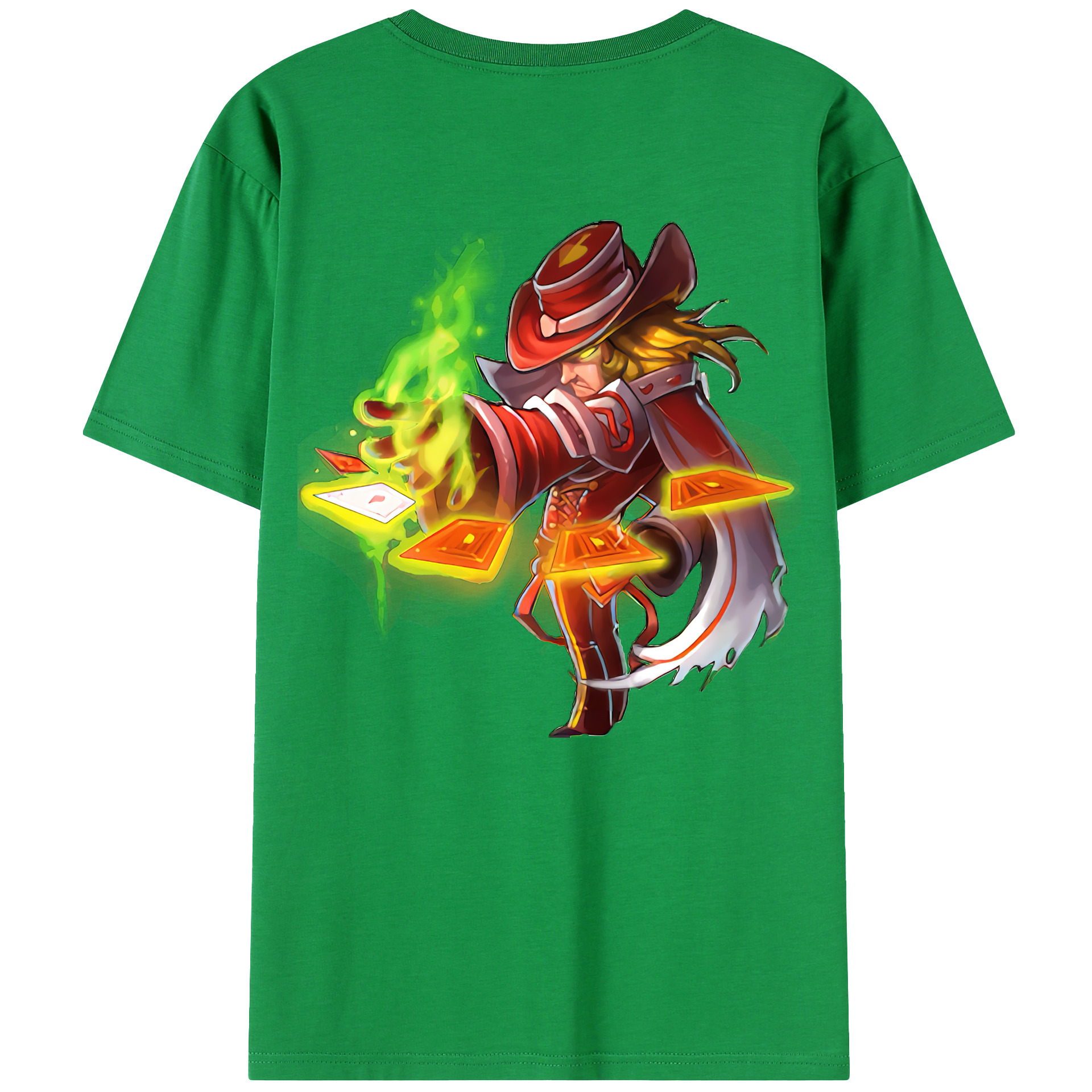 （画像用） リーグ・オブ・レジェンド League of Legends LOL 綿100％ メンズ半袖Tシャツ（バックプリント） 通気性