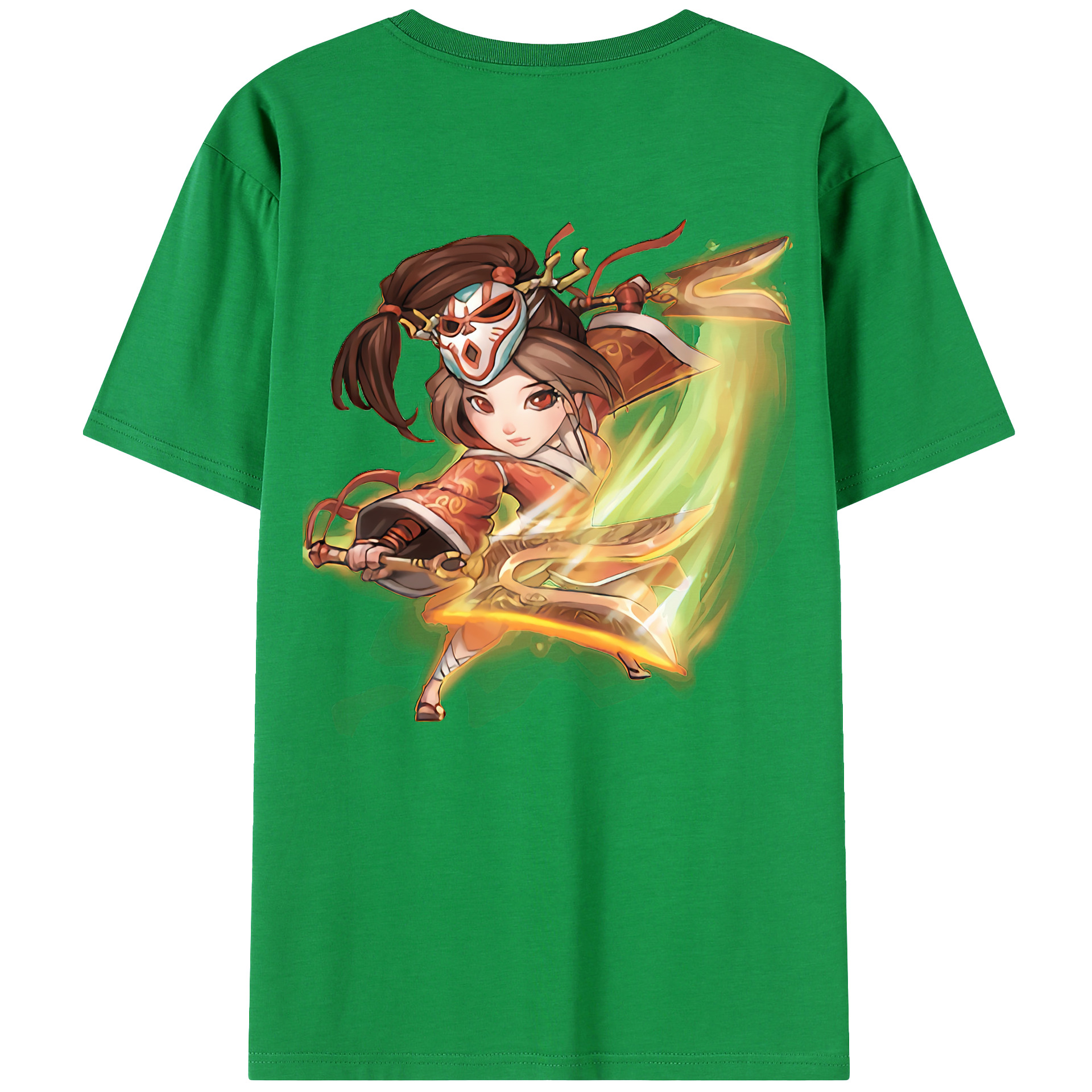 （画像用） リーグ・オブ・レジェンド League of Legends LOL 綿100％ メンズ半袖Tシャツ（バックプリント） 通気性