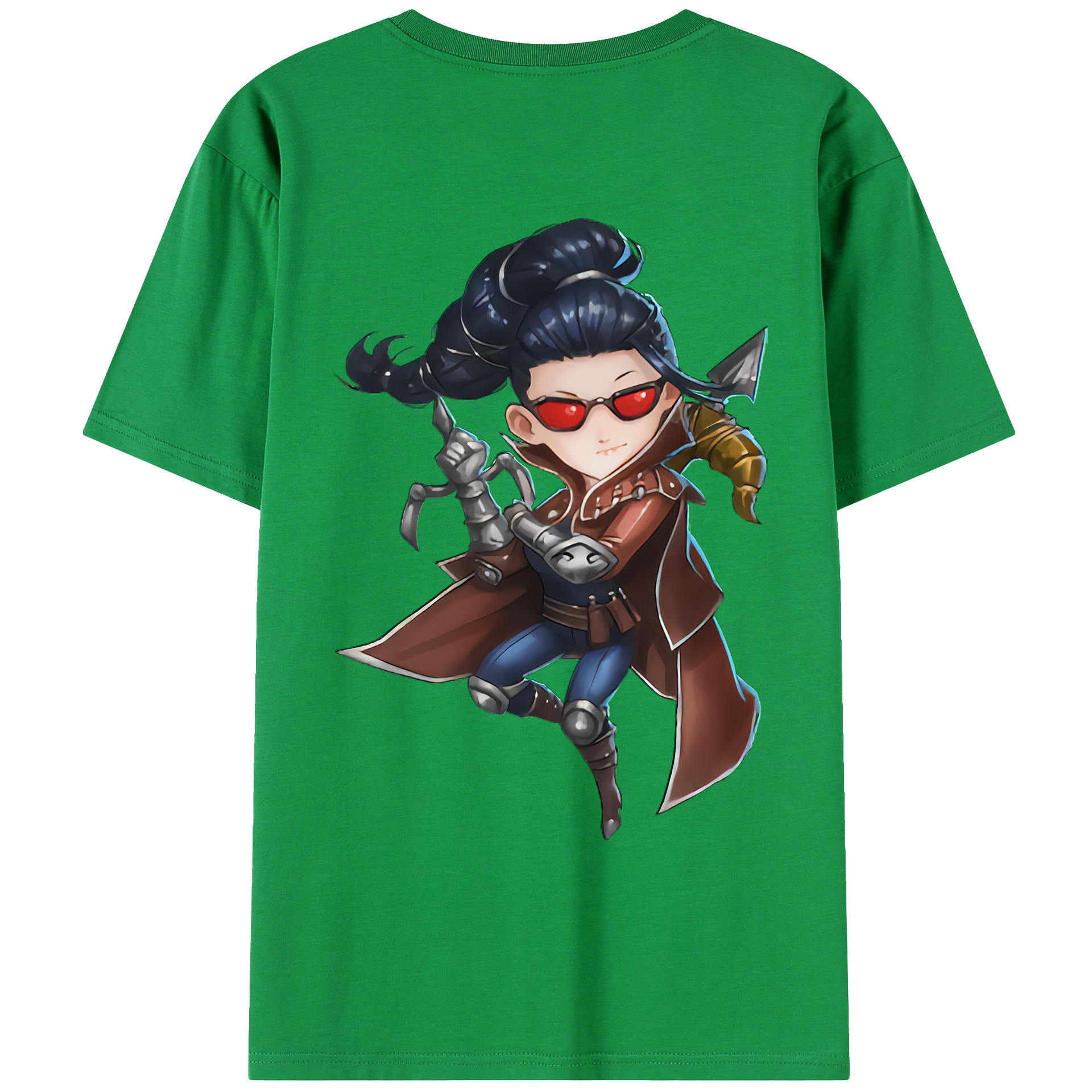 （画像用） リーグ・オブ・レジェンド League of Legends LOL 綿100％ メンズ半袖Tシャツ（バックプリント） 通気性