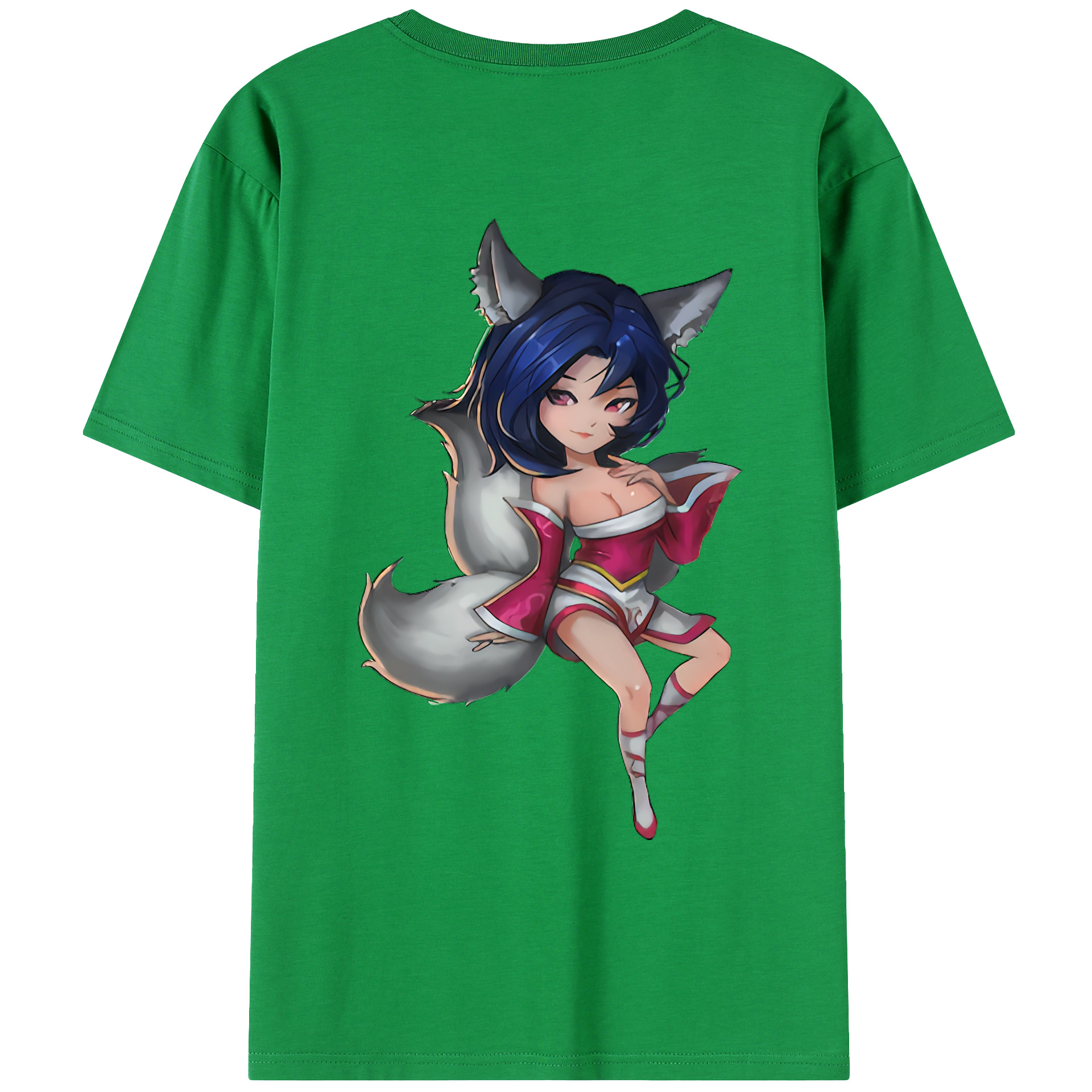 （画像用） リーグ・オブ・レジェンド League of Legends LOL 綿100％ メンズ半袖Tシャツ（バックプリント） 通気性