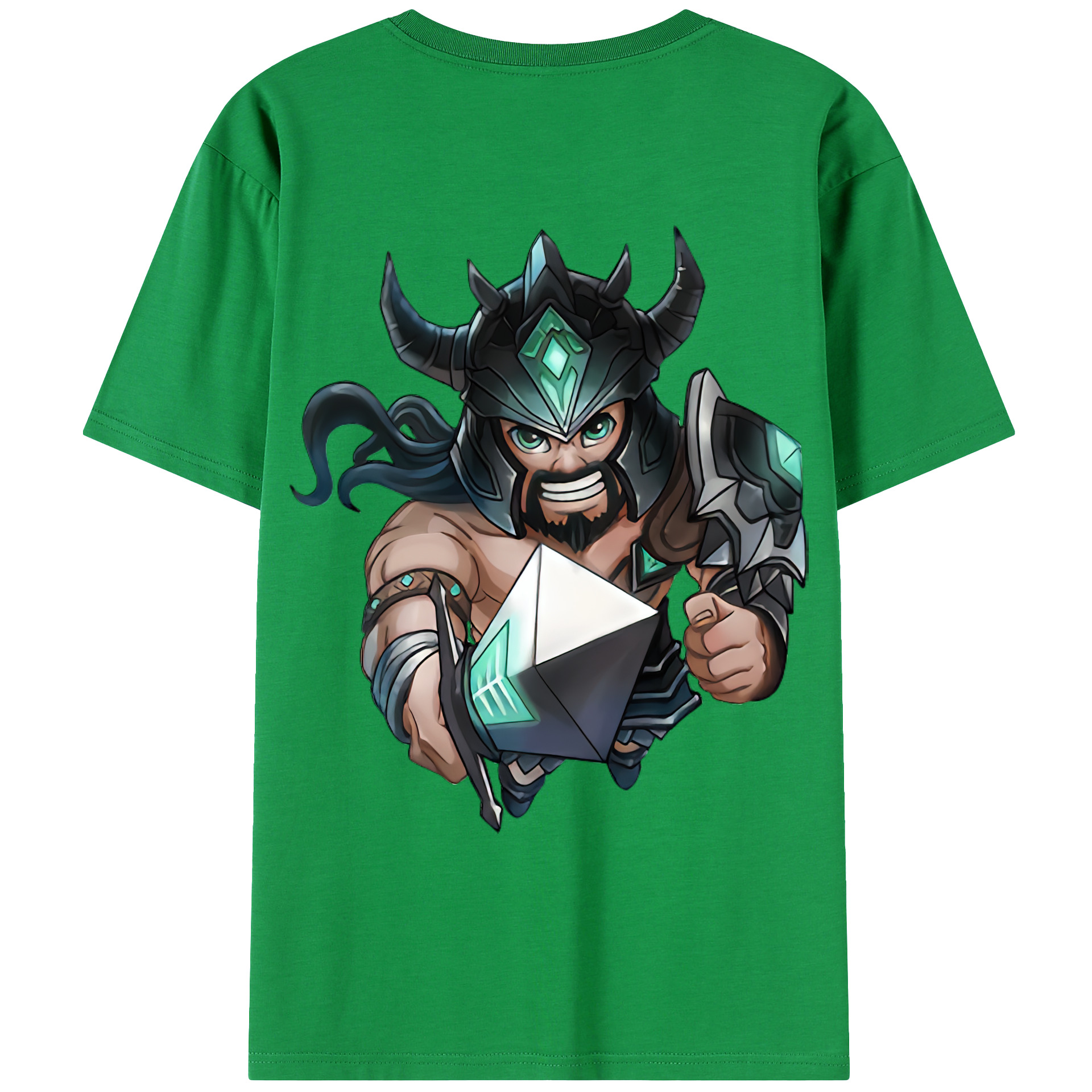（画像用） リーグ・オブ・レジェンド League of Legends LOL 綿100％ メンズ半袖Tシャツ（バックプリント） 通気性