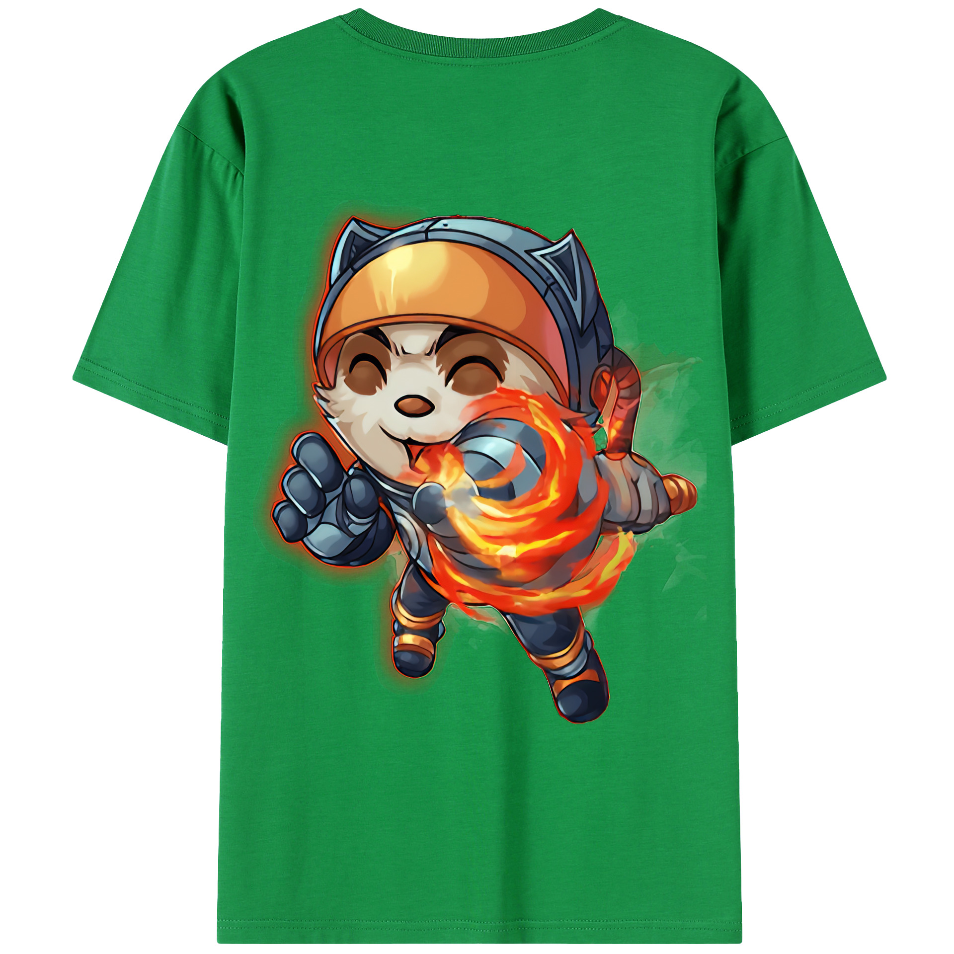 （画像用） リーグ・オブ・レジェンド League of Legends LOL 綿100％ メンズ半袖Tシャツ（バックプリント） 通気性