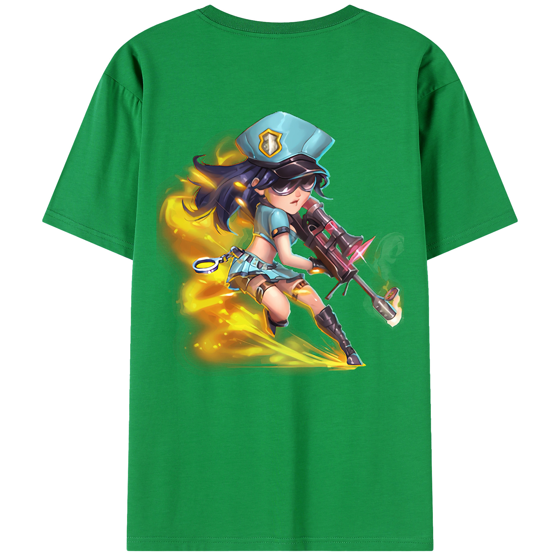 （画像用） リーグ・オブ・レジェンド League of Legends LOL 綿100％ メンズ半袖Tシャツ（バックプリント） 通気性