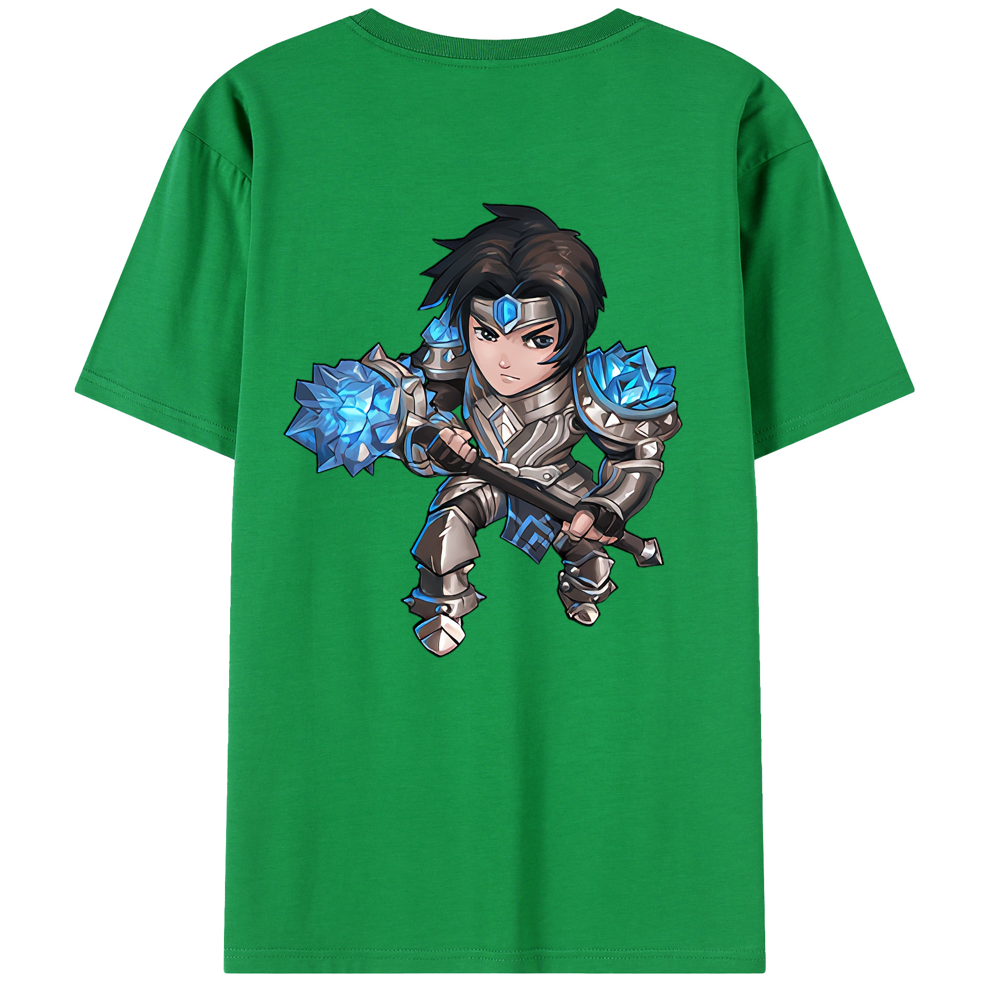（画像用） リーグ・オブ・レジェンド League of Legends LOL 綿100％ メンズ半袖Tシャツ（バックプリント） 通気性
