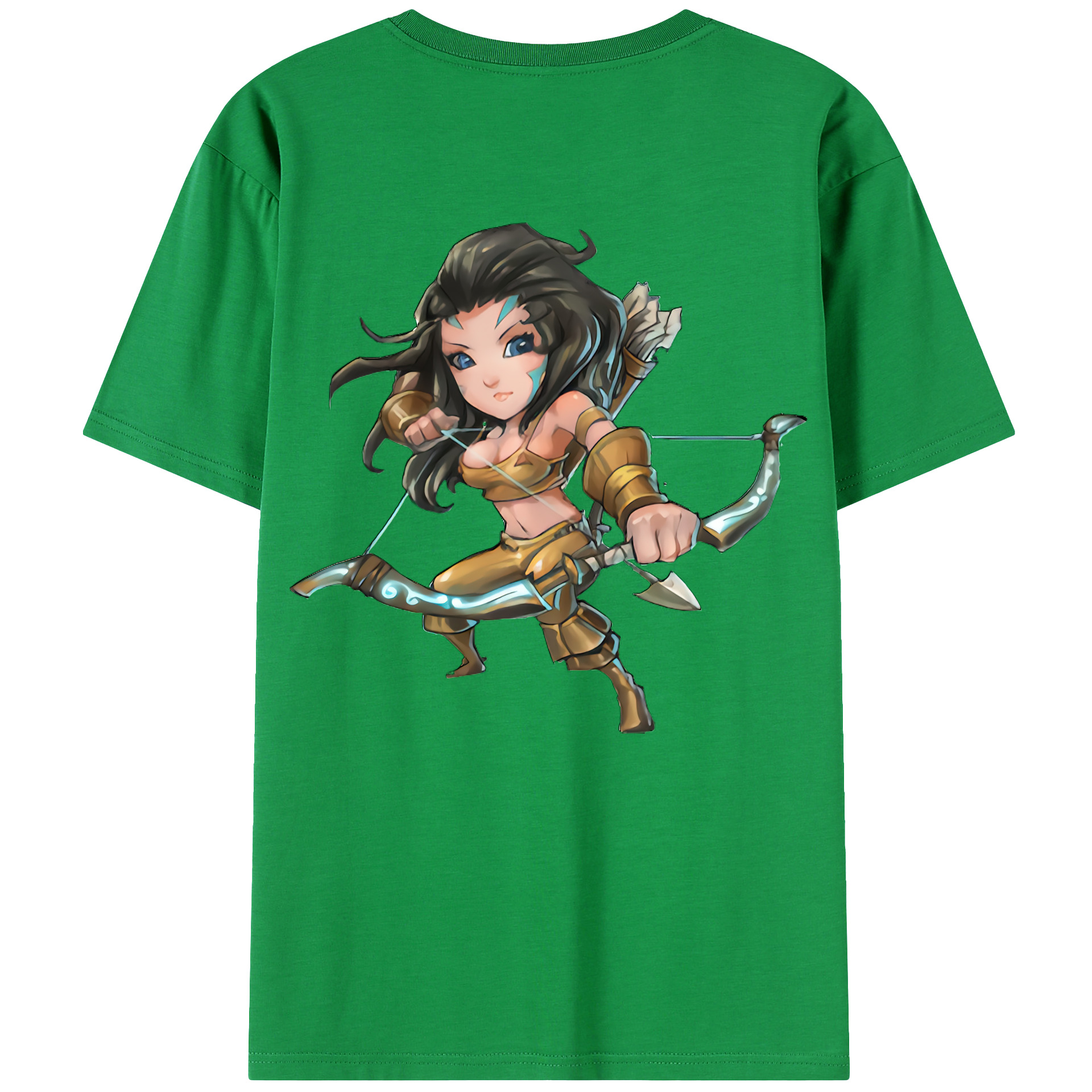 （画像用） リーグ・オブ・レジェンド League of Legends LOL 綿100％ メンズ半袖Tシャツ（バックプリント） 通気性