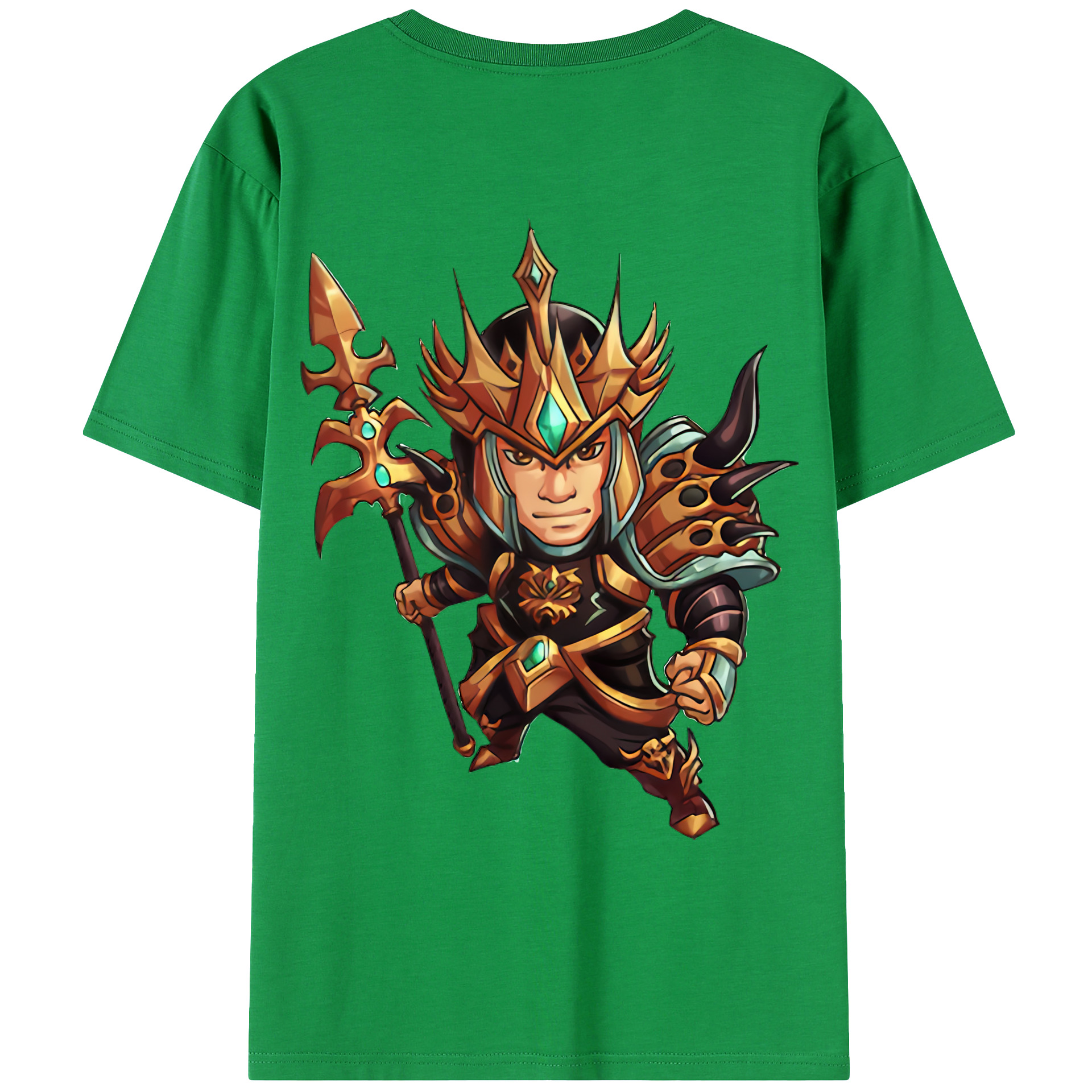 （画像用） リーグ・オブ・レジェンド League of Legends LOL 綿100％ メンズ半袖Tシャツ（バックプリント） 通気性