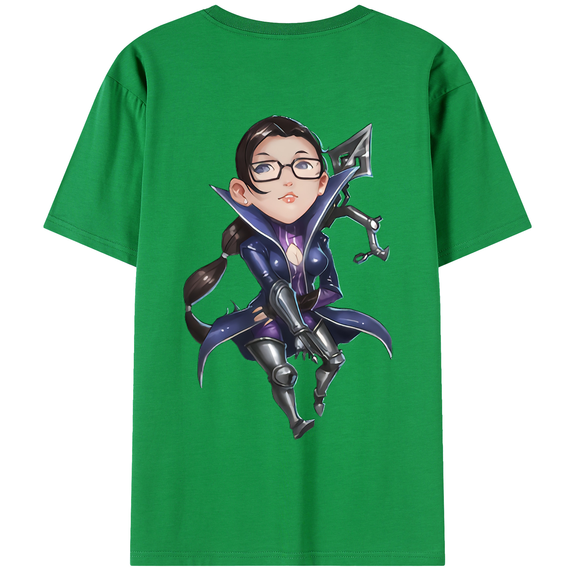 （画像用） リーグ・オブ・レジェンド League of Legends LOL 綿100％ メンズ半袖Tシャツ（バックプリント） 通気性