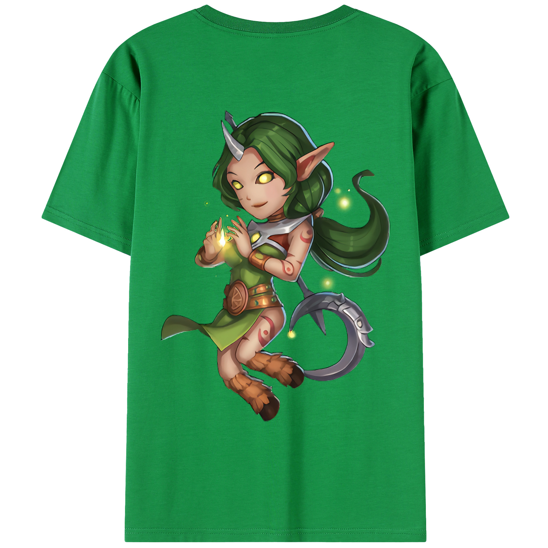 （画像用） リーグ・オブ・レジェンド League of Legends LOL 綿100％ メンズ半袖Tシャツ（バックプリント） 通気性