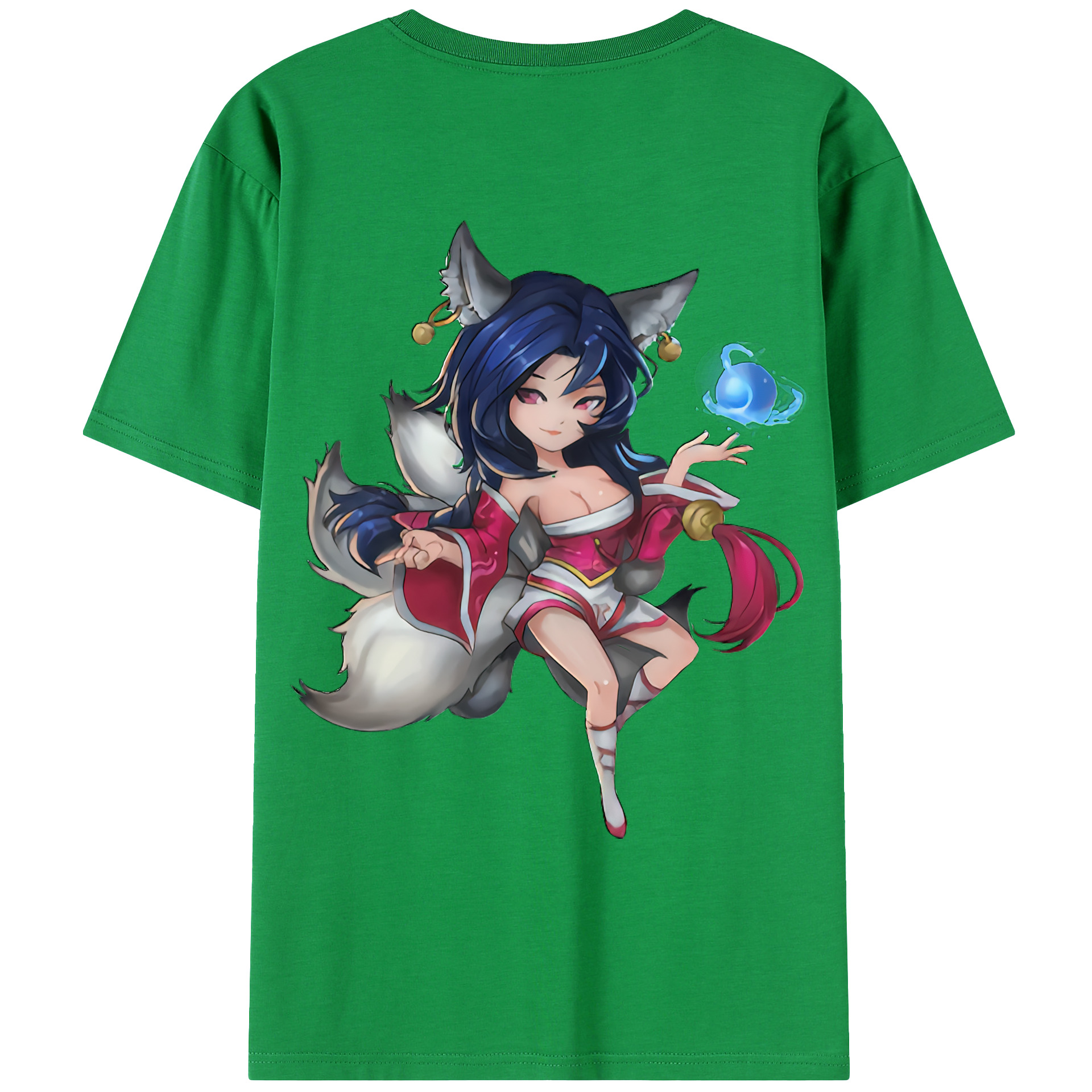 （画像用） リーグ・オブ・レジェンド League of Legends LOL 綿100％ メンズ半袖Tシャツ（バックプリント） 通気性