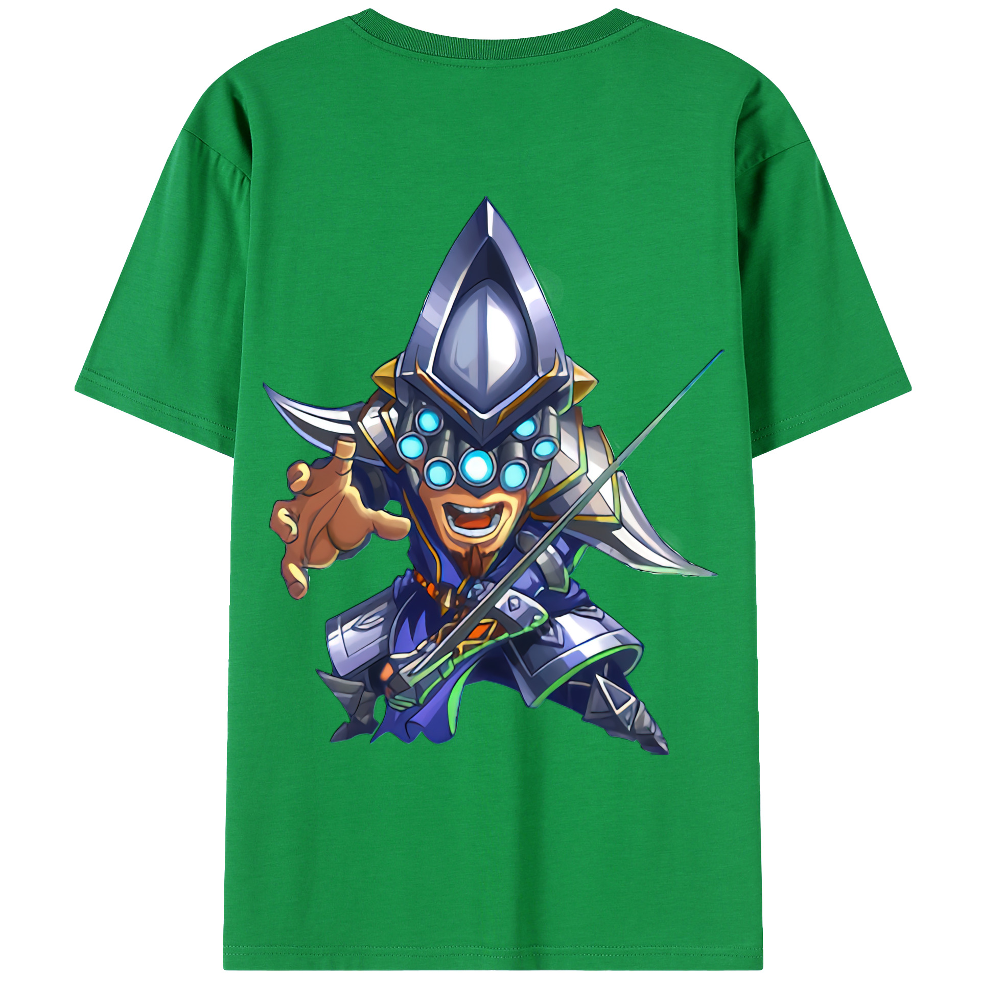 （画像用） リーグ・オブ・レジェンド League of Legends LOL 綿100％ メンズ半袖Tシャツ（バックプリント） 通気性