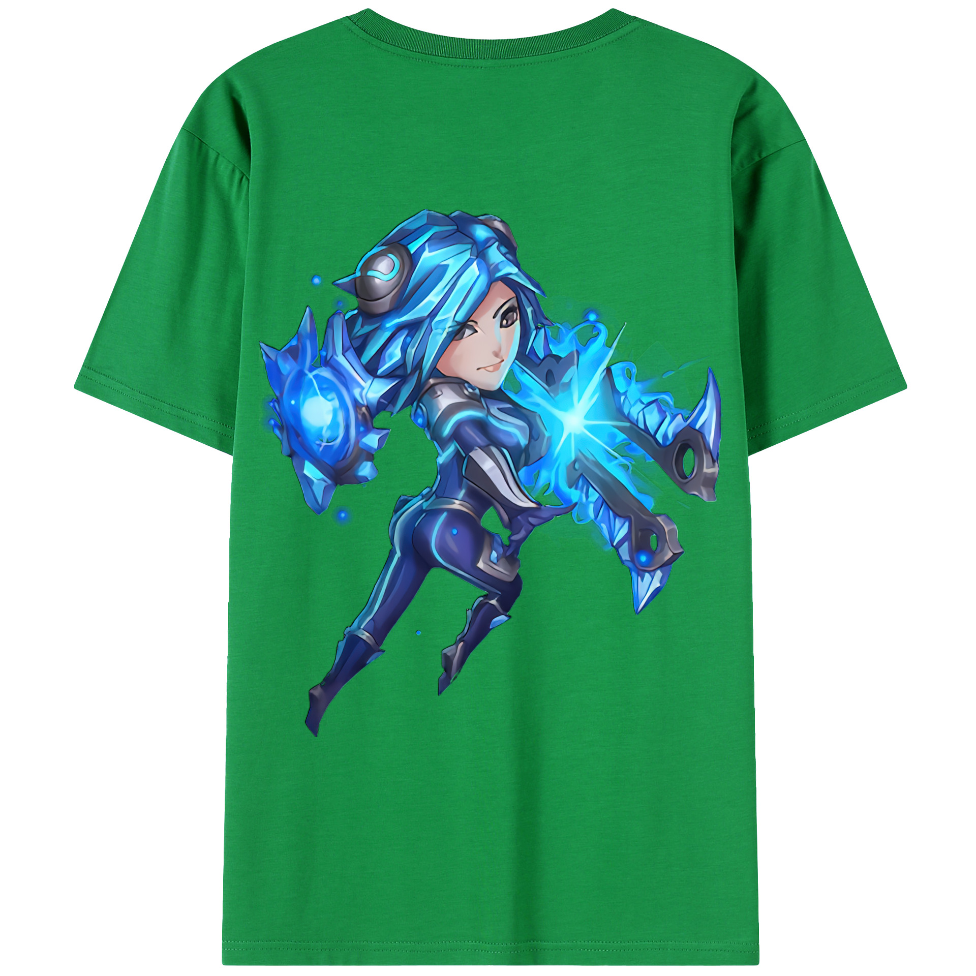 （画像用） リーグ・オブ・レジェンド League of Legends LOL 綿100％ メンズ半袖Tシャツ（バックプリント） 通気性