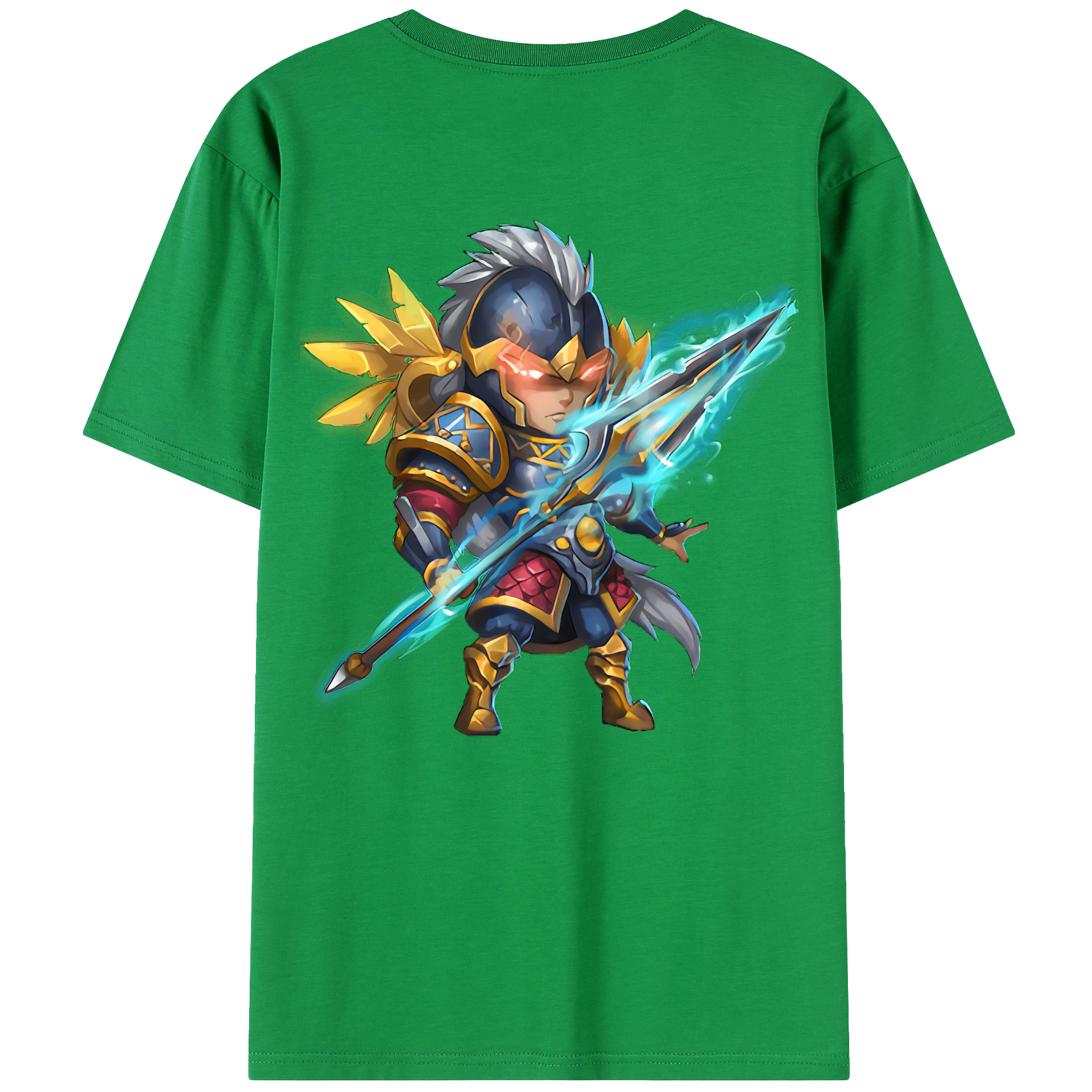 （画像用） リーグ・オブ・レジェンド League of Legends LOL 綿100％ メンズ半袖Tシャツ（バックプリント） 通気性