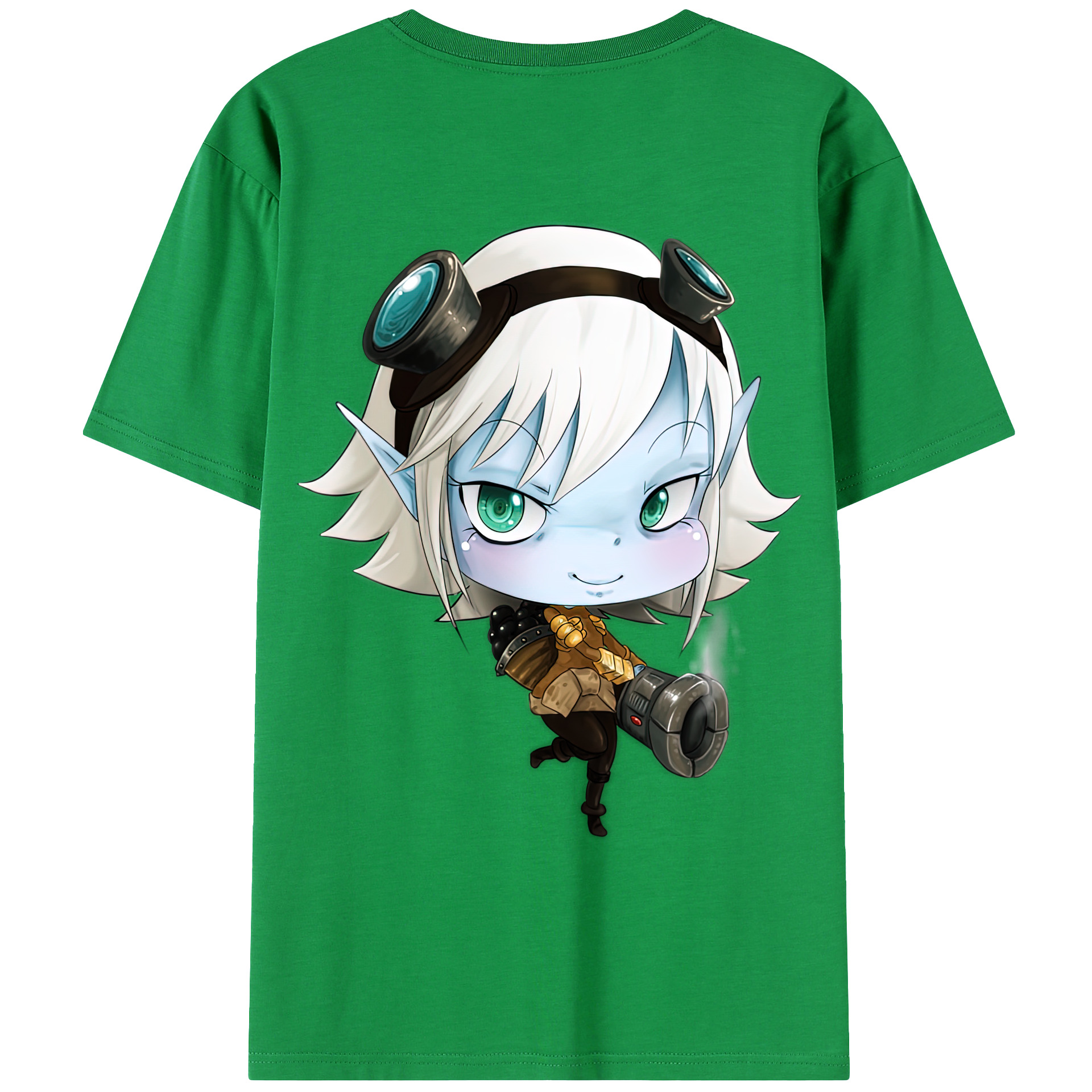 （画像用） リーグ・オブ・レジェンド League of Legends LOL 綿100％ メンズ半袖Tシャツ（バックプリント） 通気性