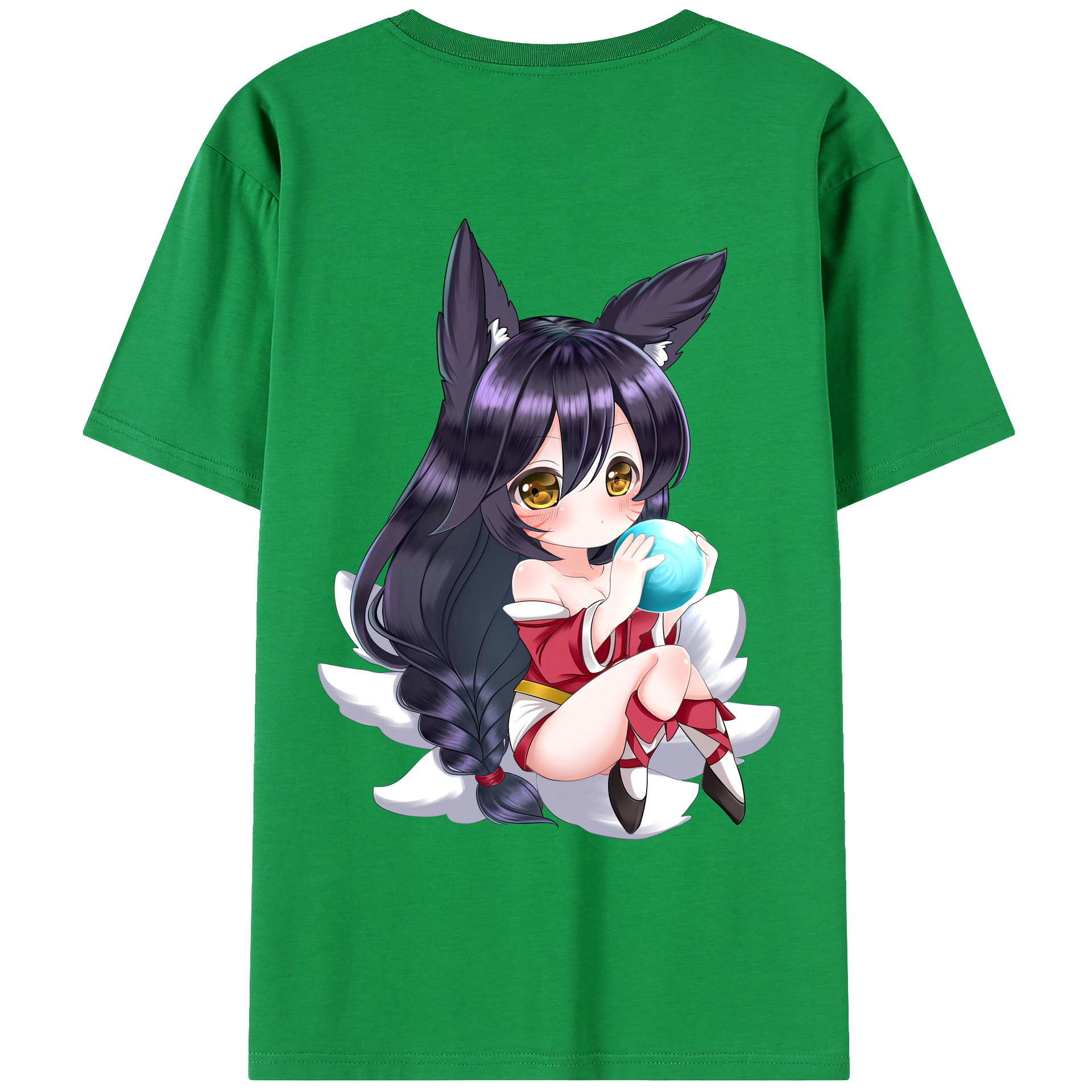 （画像用） リーグ・オブ・レジェンド League of Legends LOL 綿100％ メンズ半袖Tシャツ（バックプリント） 通気性