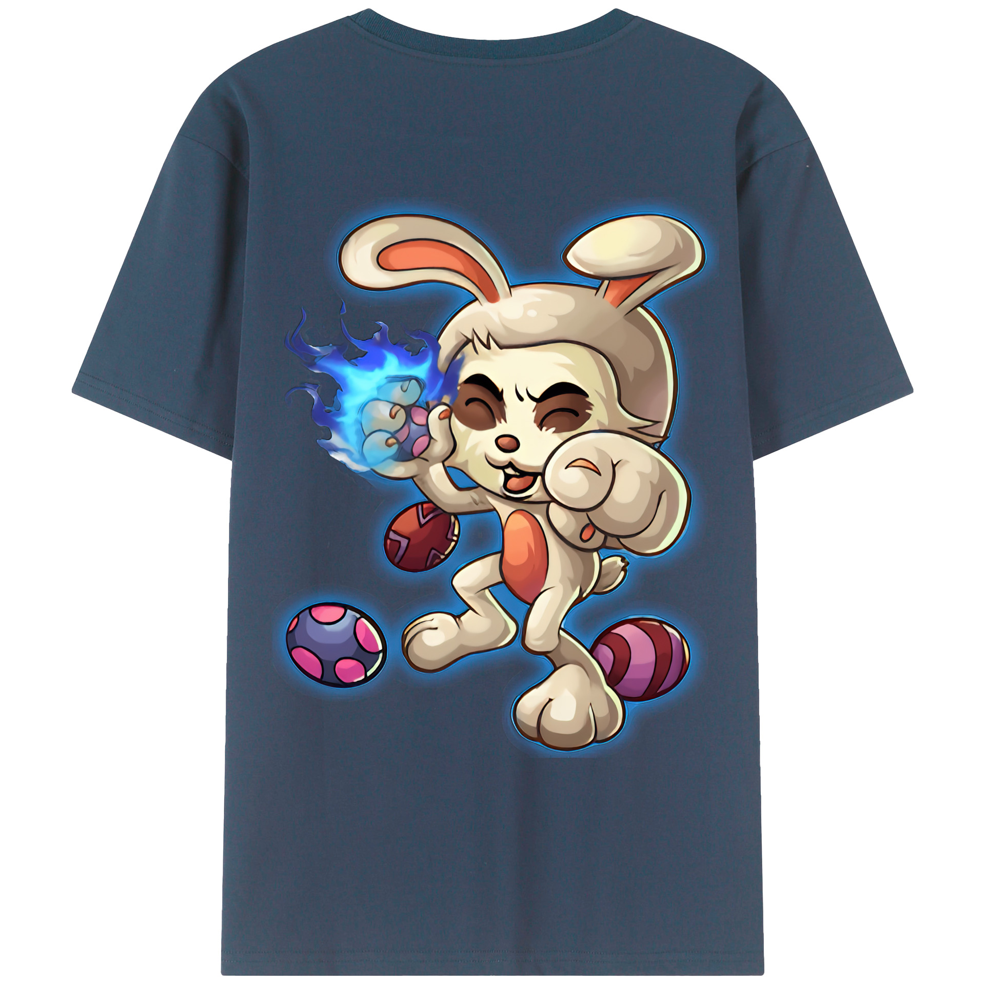（画像用） リーグ・オブ・レジェンド League of Legends LOL 綿100％ メンズ半袖Tシャツ（バックプリント） 通気性