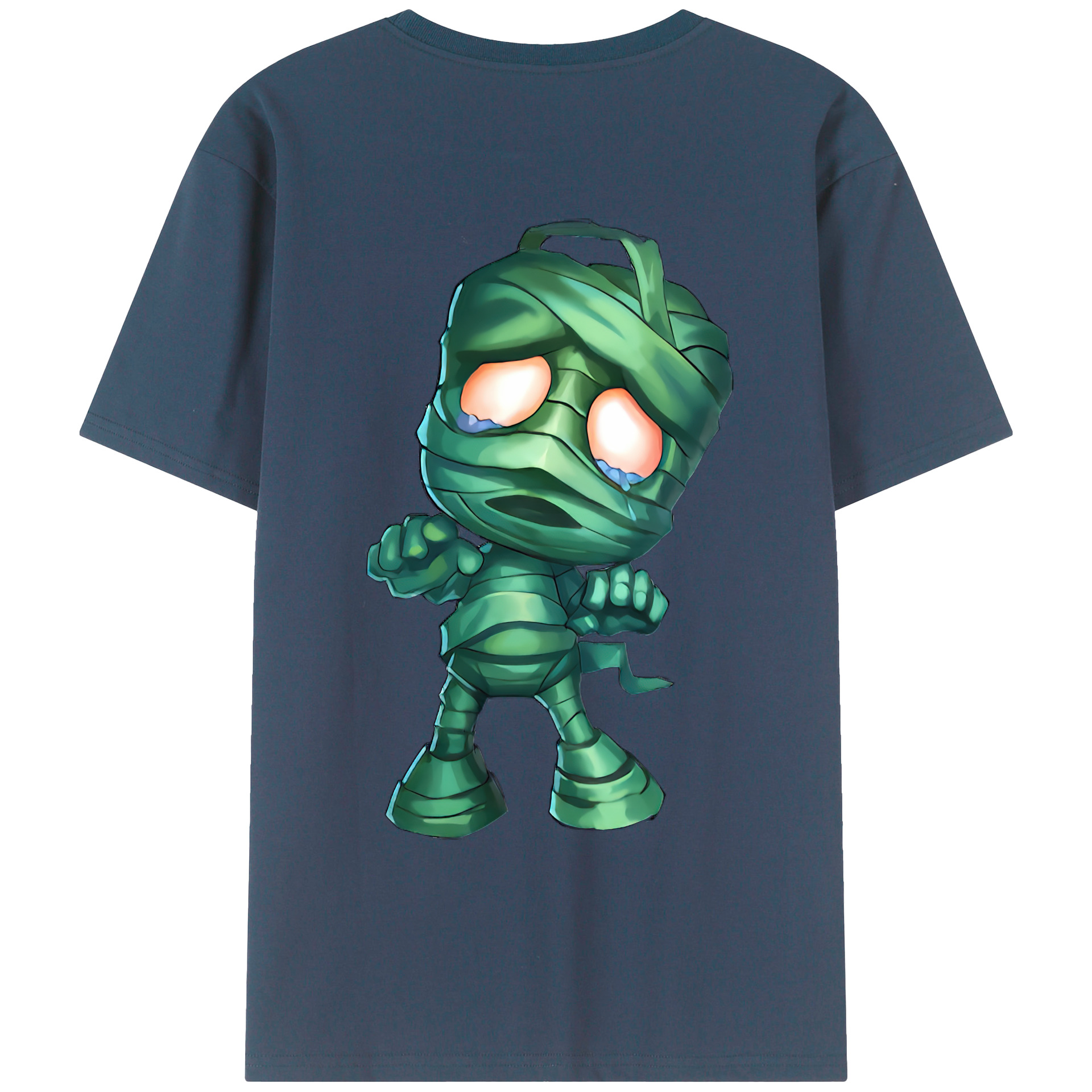 （画像用） リーグ・オブ・レジェンド League of Legends LOL 綿100％ メンズ半袖Tシャツ（バックプリント） 通気性
