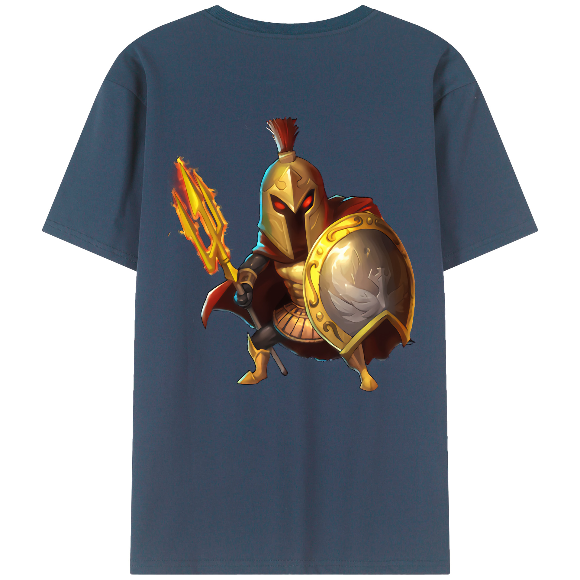 （画像用） リーグ・オブ・レジェンド League of Legends LOL 綿100％ メンズ半袖Tシャツ（バックプリント） 通気性