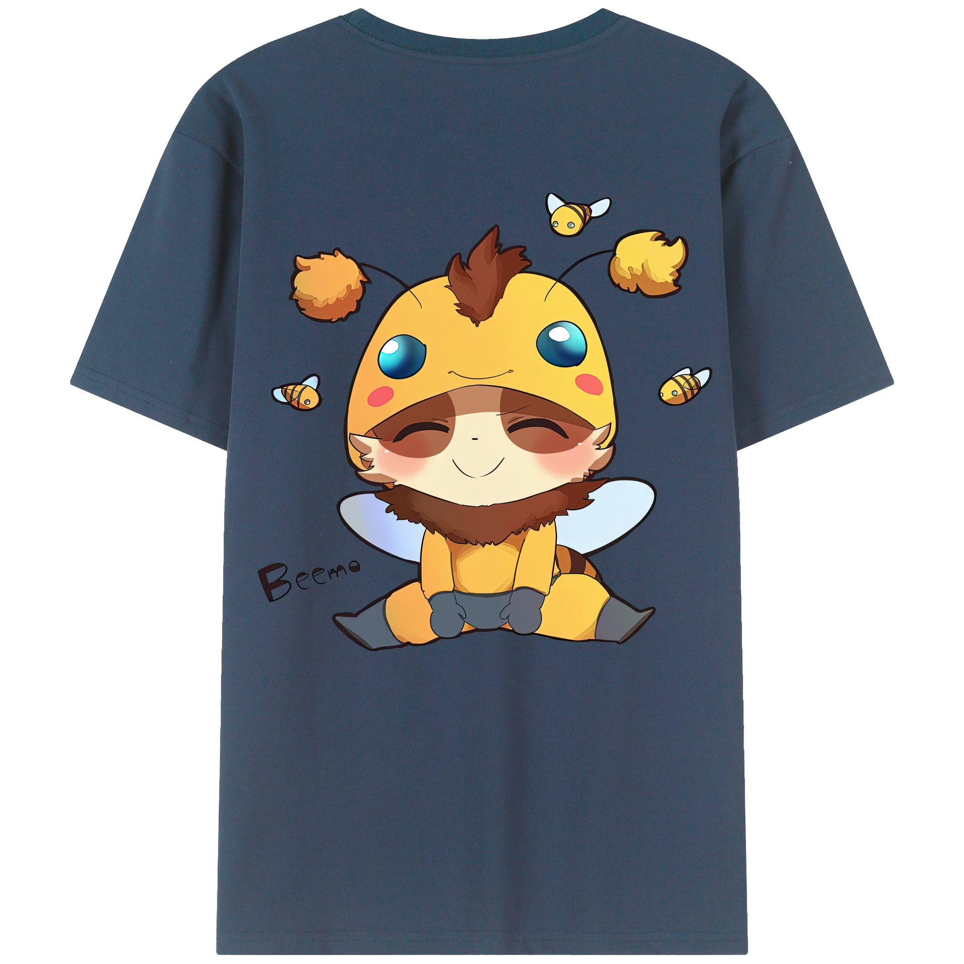 （画像用） リーグ・オブ・レジェンド League of Legends LOL 綿100％ メンズ半袖Tシャツ（バックプリント） 通気性