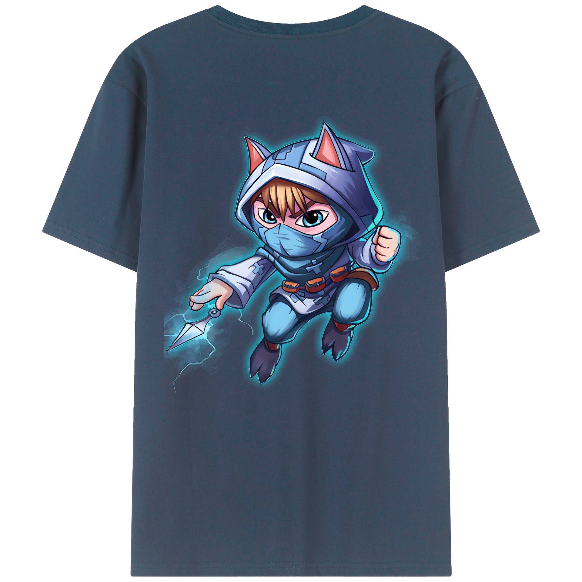 （画像用） リーグ・オブ・レジェンド League of Legends LOL 綿100％ メンズ半袖Tシャツ（バックプリント） 通気性