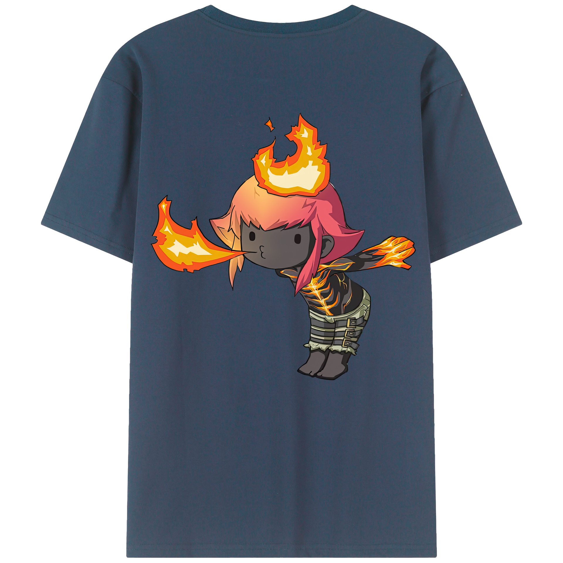 （画像用） リーグ・オブ・レジェンド League of Legends LOL 綿100％ メンズ半袖Tシャツ（バックプリント） 通気性